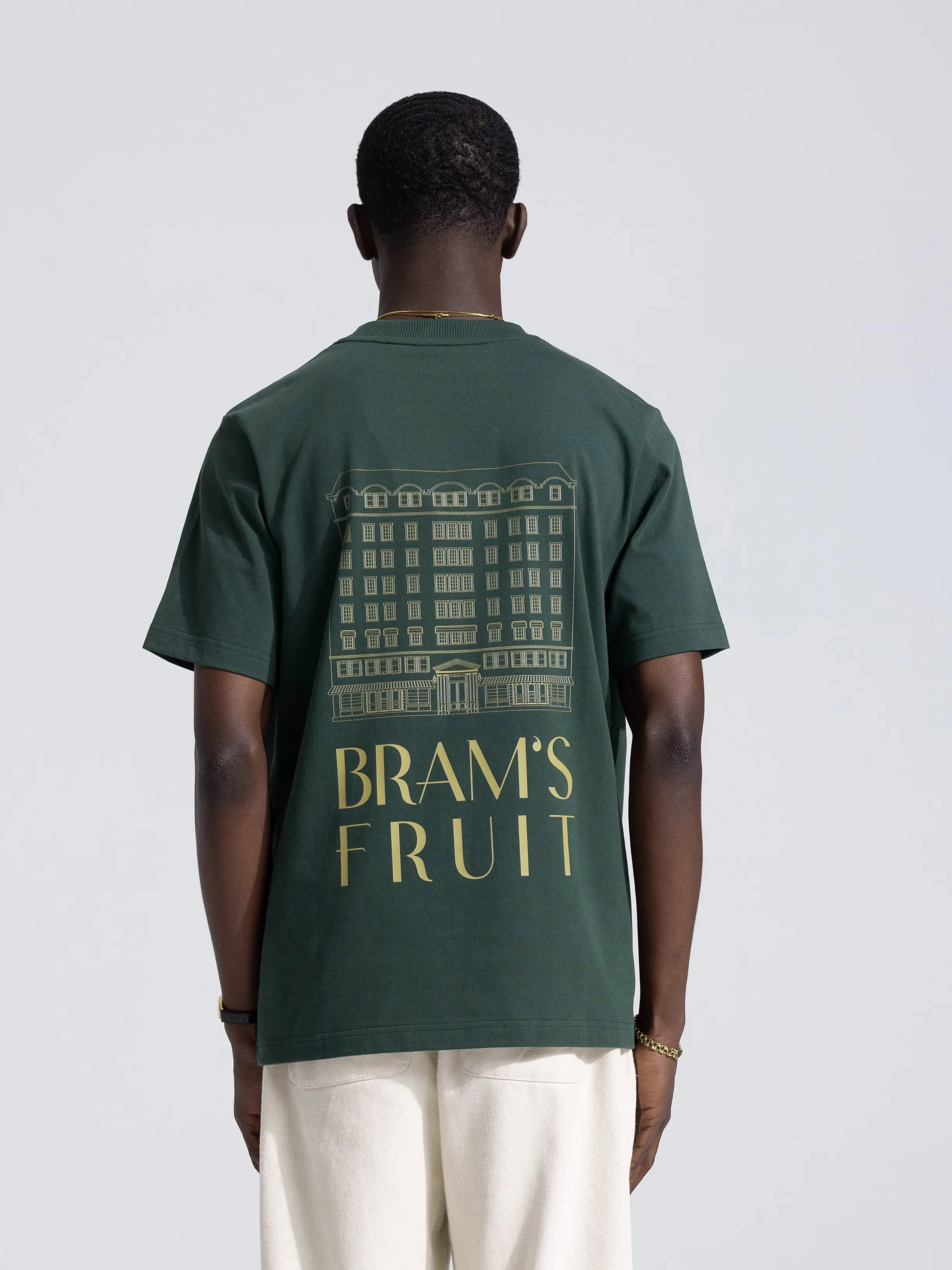 Fruit Hotel T-Shirt - Dark Green sold by Bram's Fruit