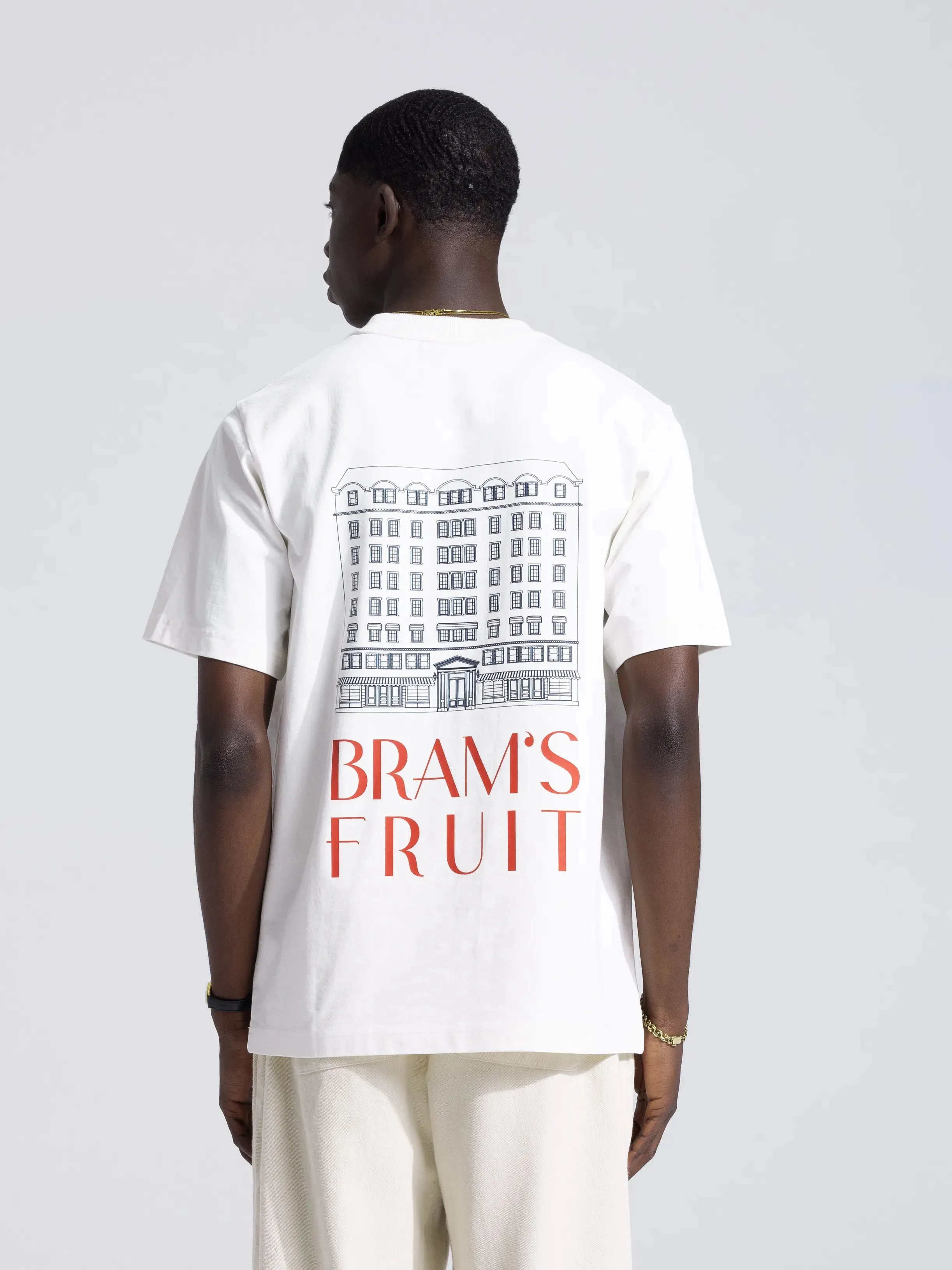 Fruit Hotel T-Shirt - White sold by Bram's Fruit