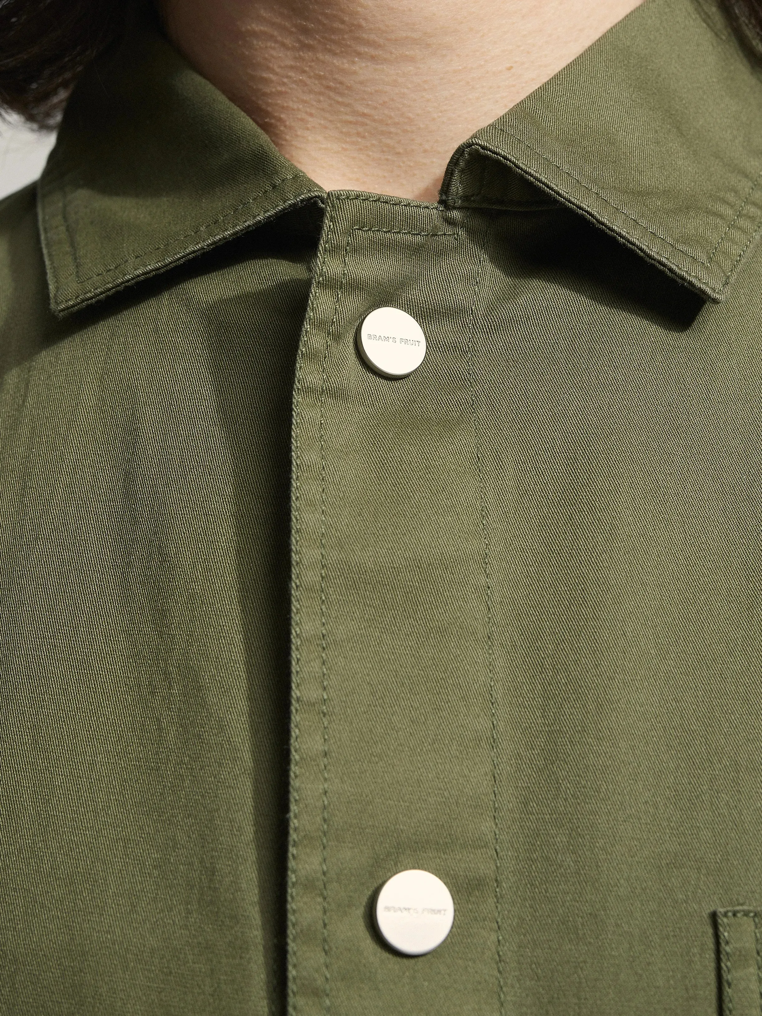 Chore Overshirt - Green sold by Bram's Fruit product image thumbnail 4