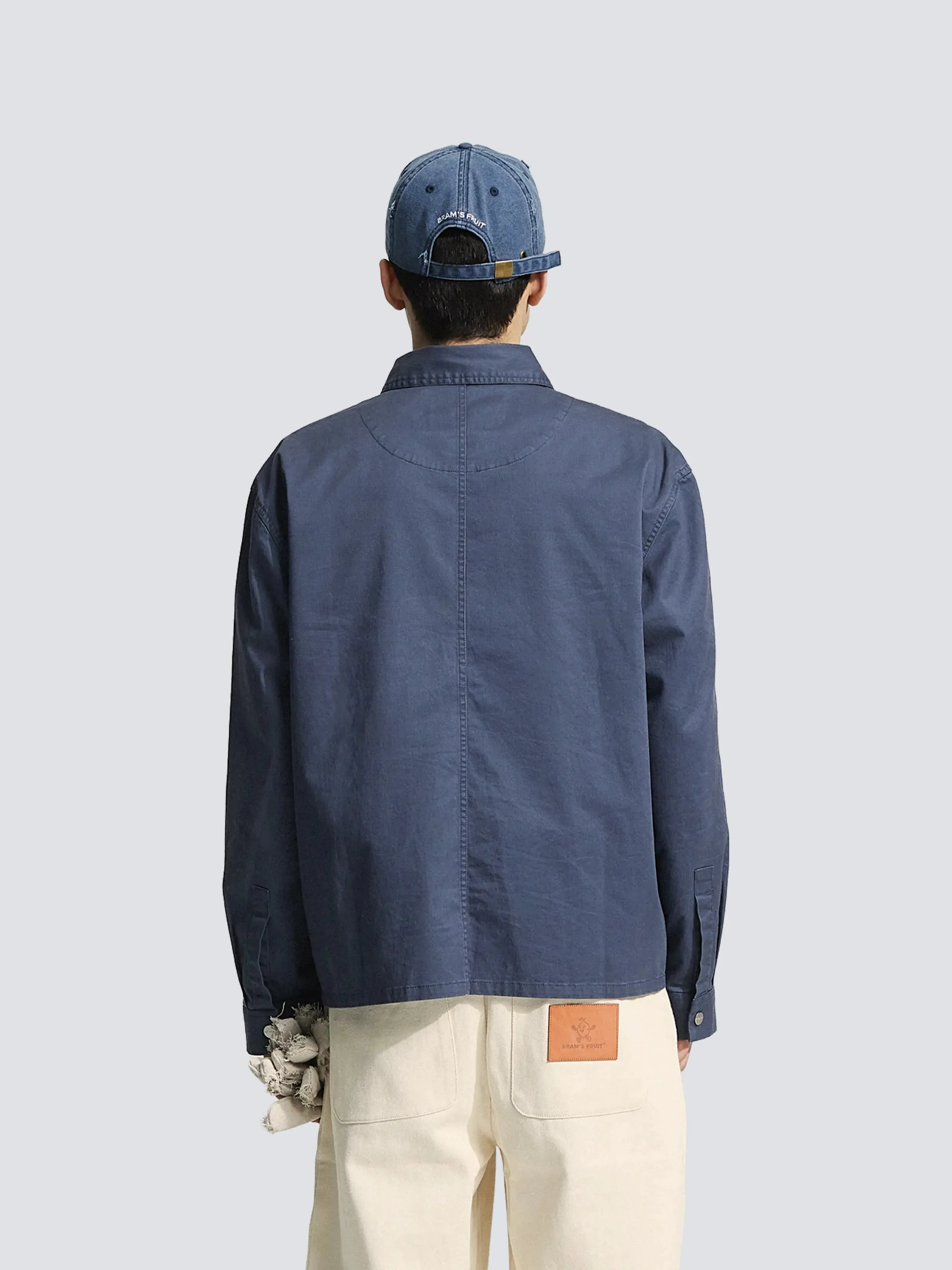 Chore Overshirt - Midnight Blue sold by Bram's Fruit product image thumbnail 2