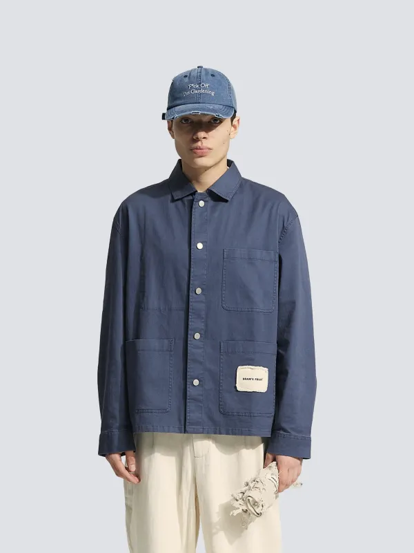 Chore Overshirt - Midnight Blue sold by Bram's Fruit