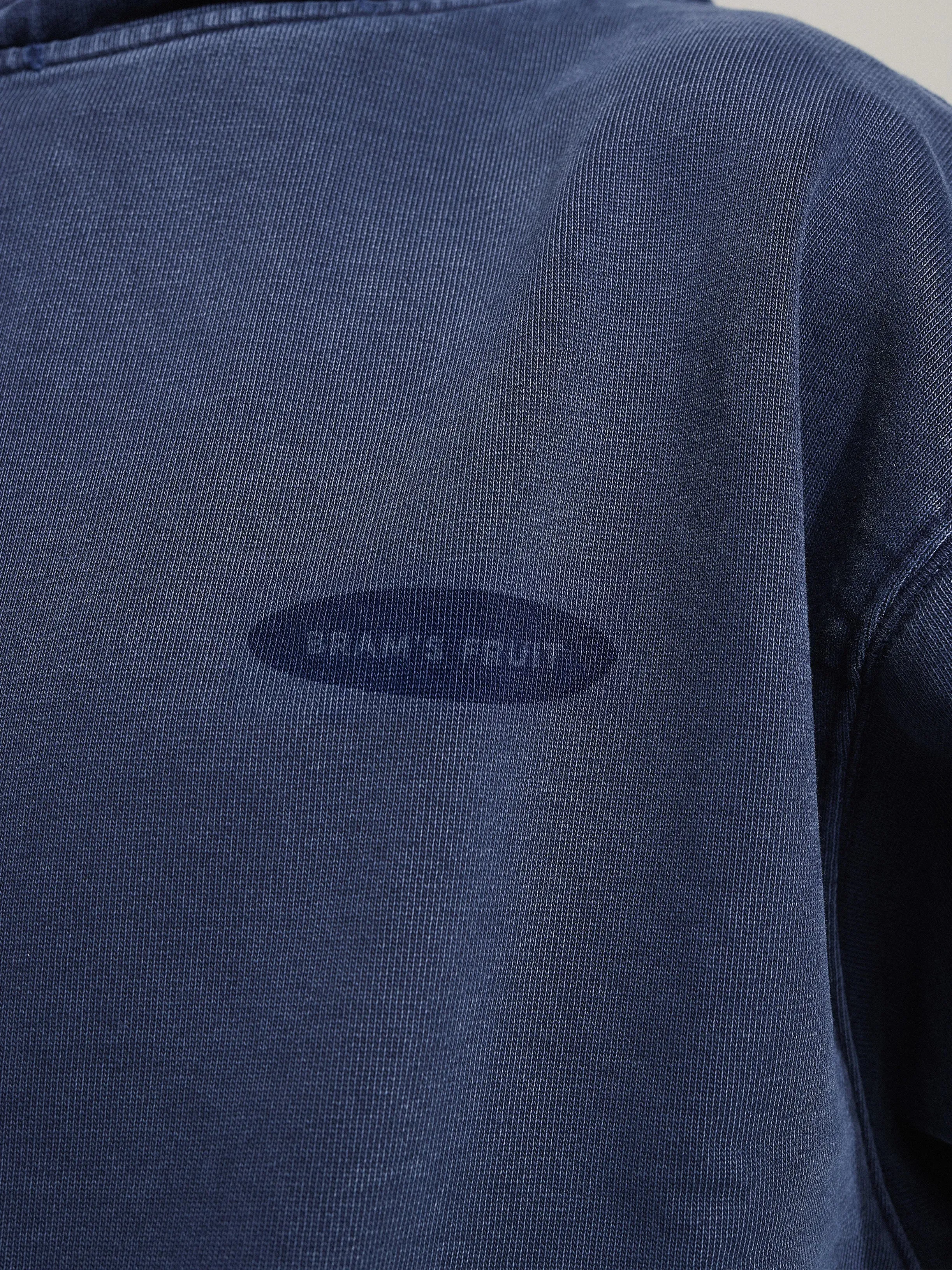 Distressed “F*ck Off” Hoodie - Washed Midnight Blue sold by Bram's Fruit product image thumbnail 4