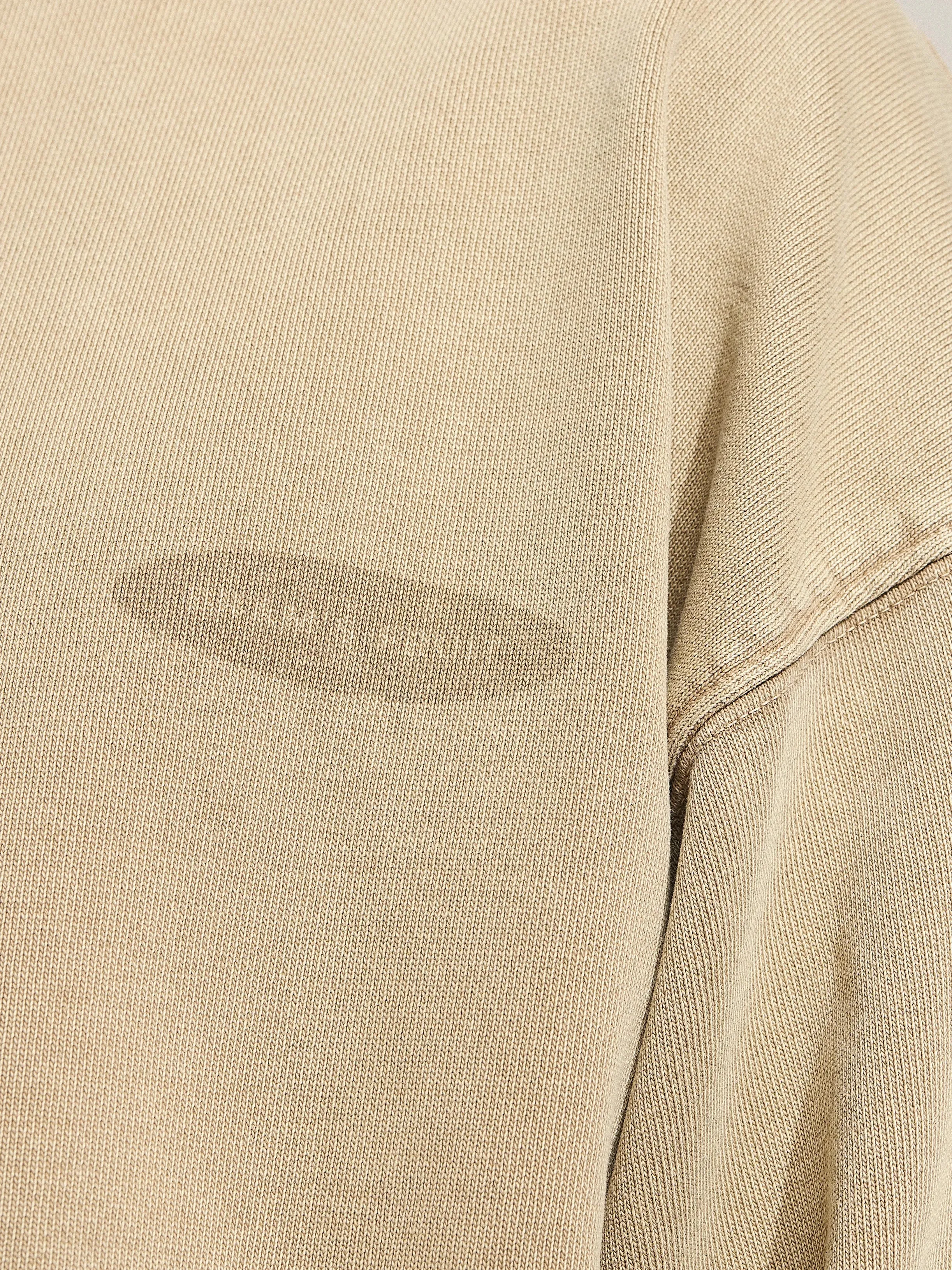 Distressed “F*ck Off” Hoodie - Washed Khaki sold by Bram's Fruit product image thumbnail 4