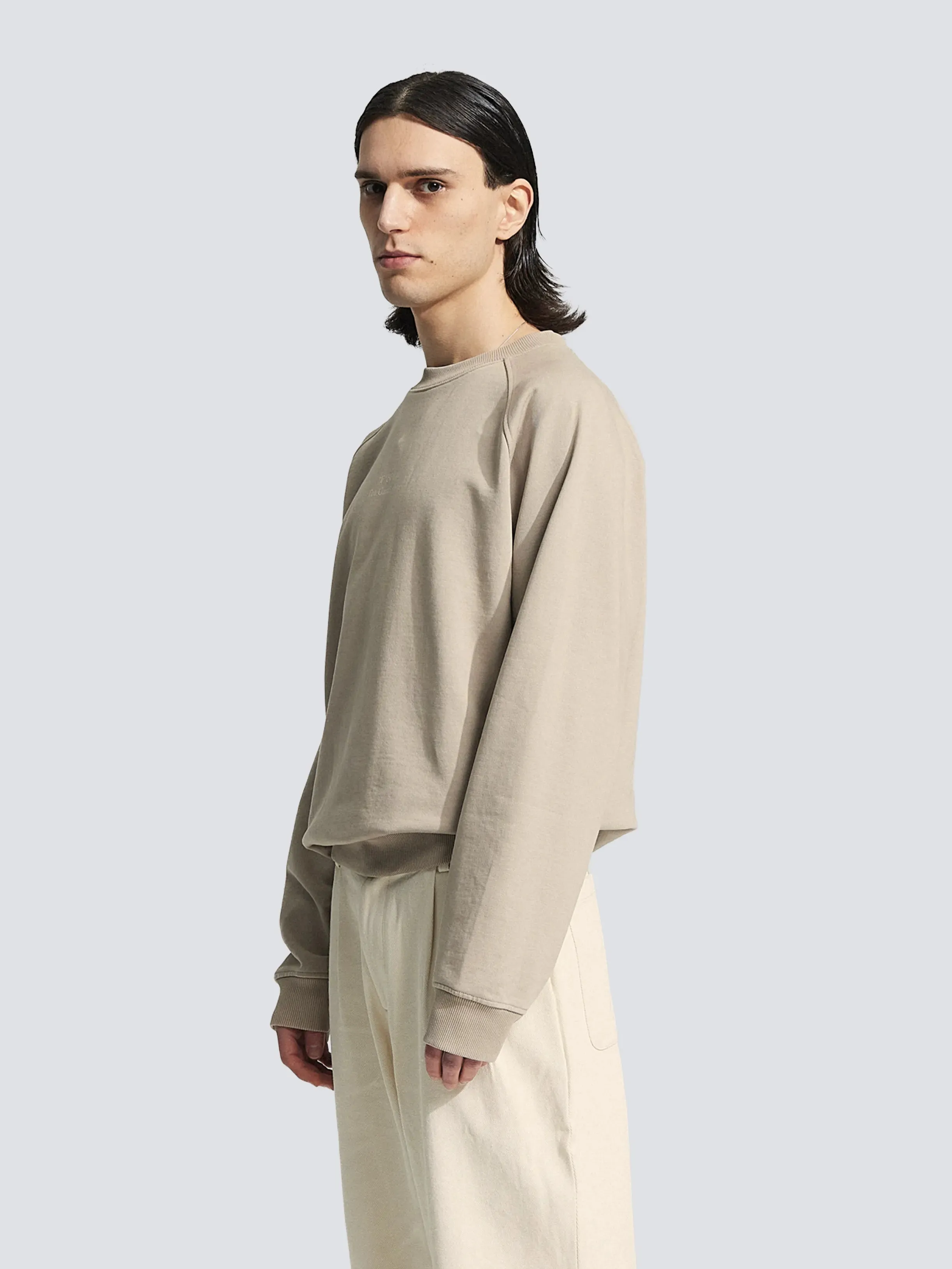 "F*ck Off I'm Gardening" Raglan Crewneck - Solid Khaki sold by Bram's Fruit product image thumbnail 2