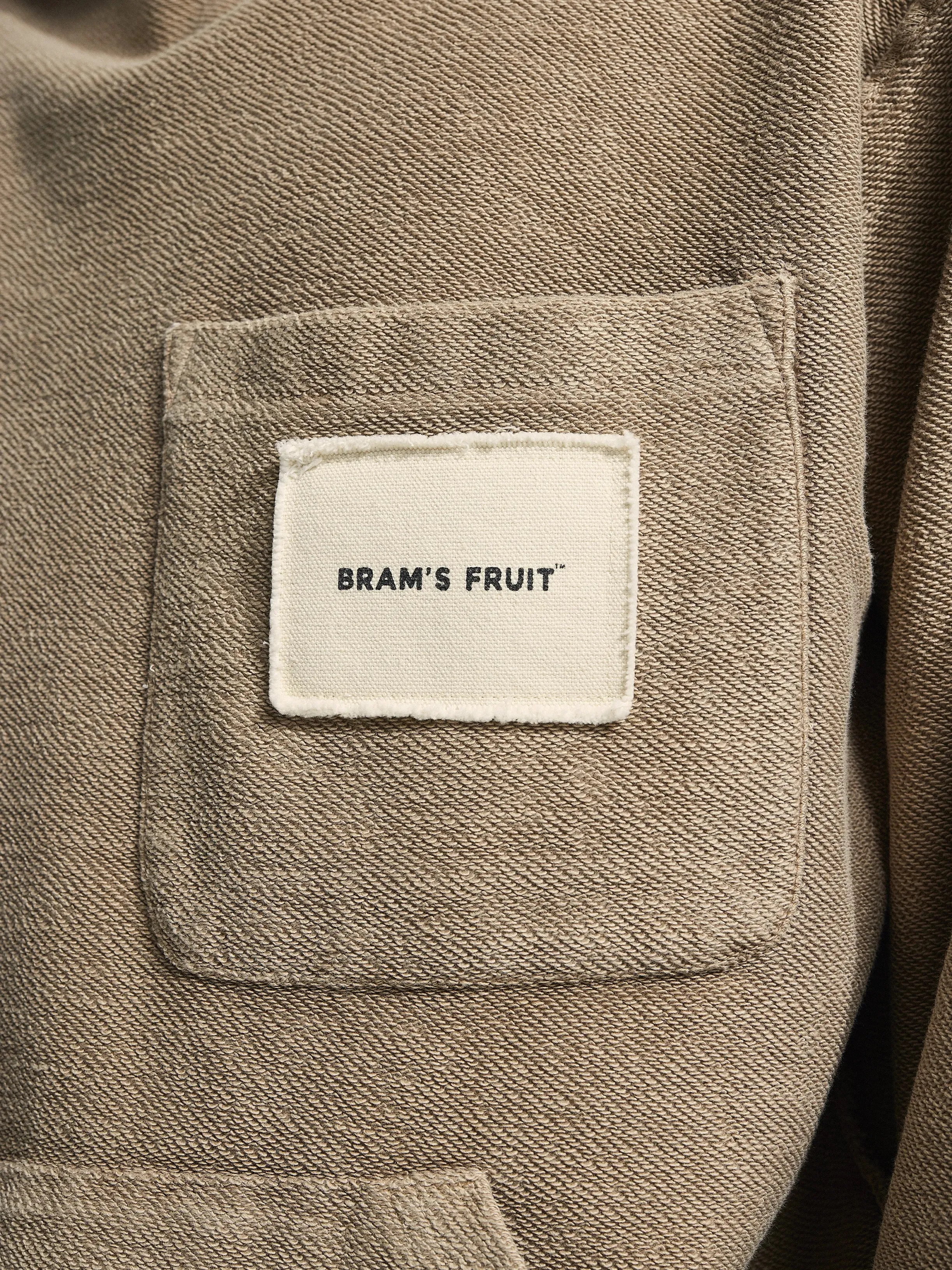 Chest Pocket Hoodie - Garment Dye Khaki sold by Bram's Fruit product image thumbnail 4
