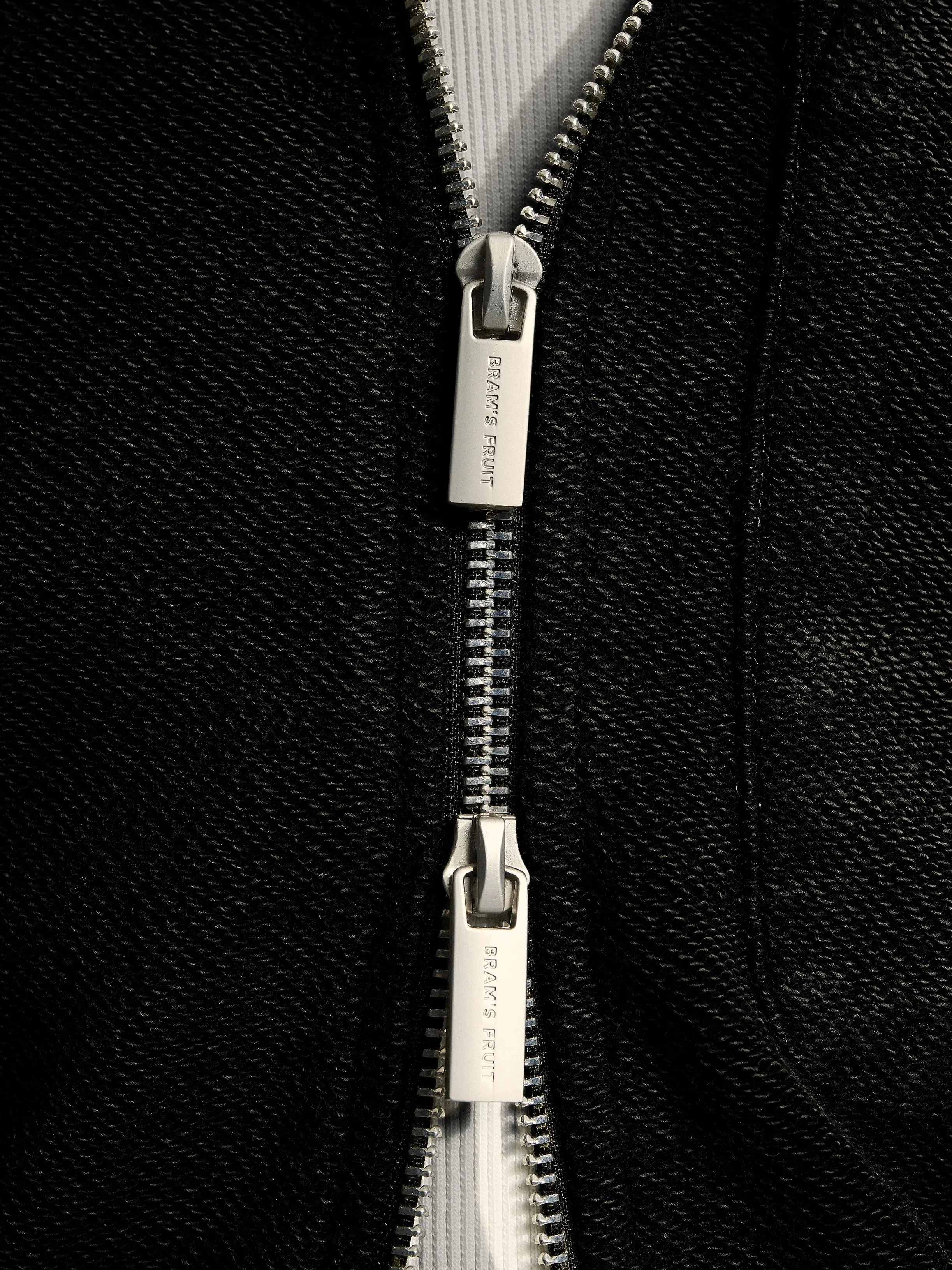 Chest Pocket Zipper Hoodie - Washed Charcoal sold by Bram's Fruit product image thumbnail 4