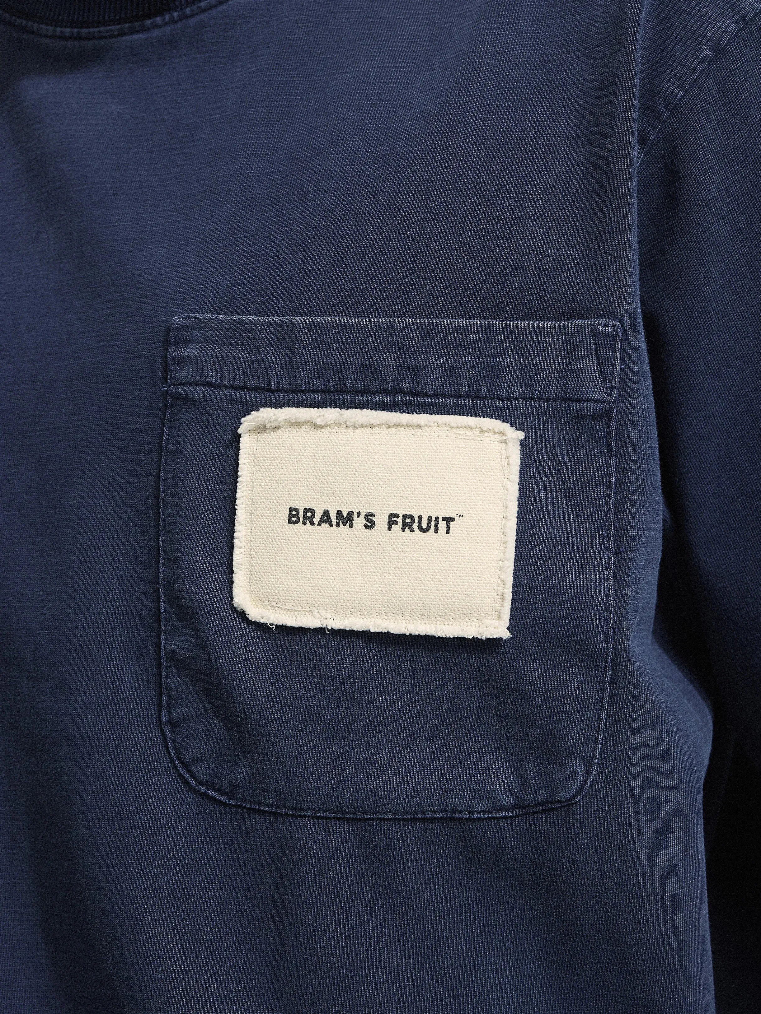 Chest Pocket T-shirt - Washed Midnight Blue sold by Bram's Fruit product image thumbnail 4