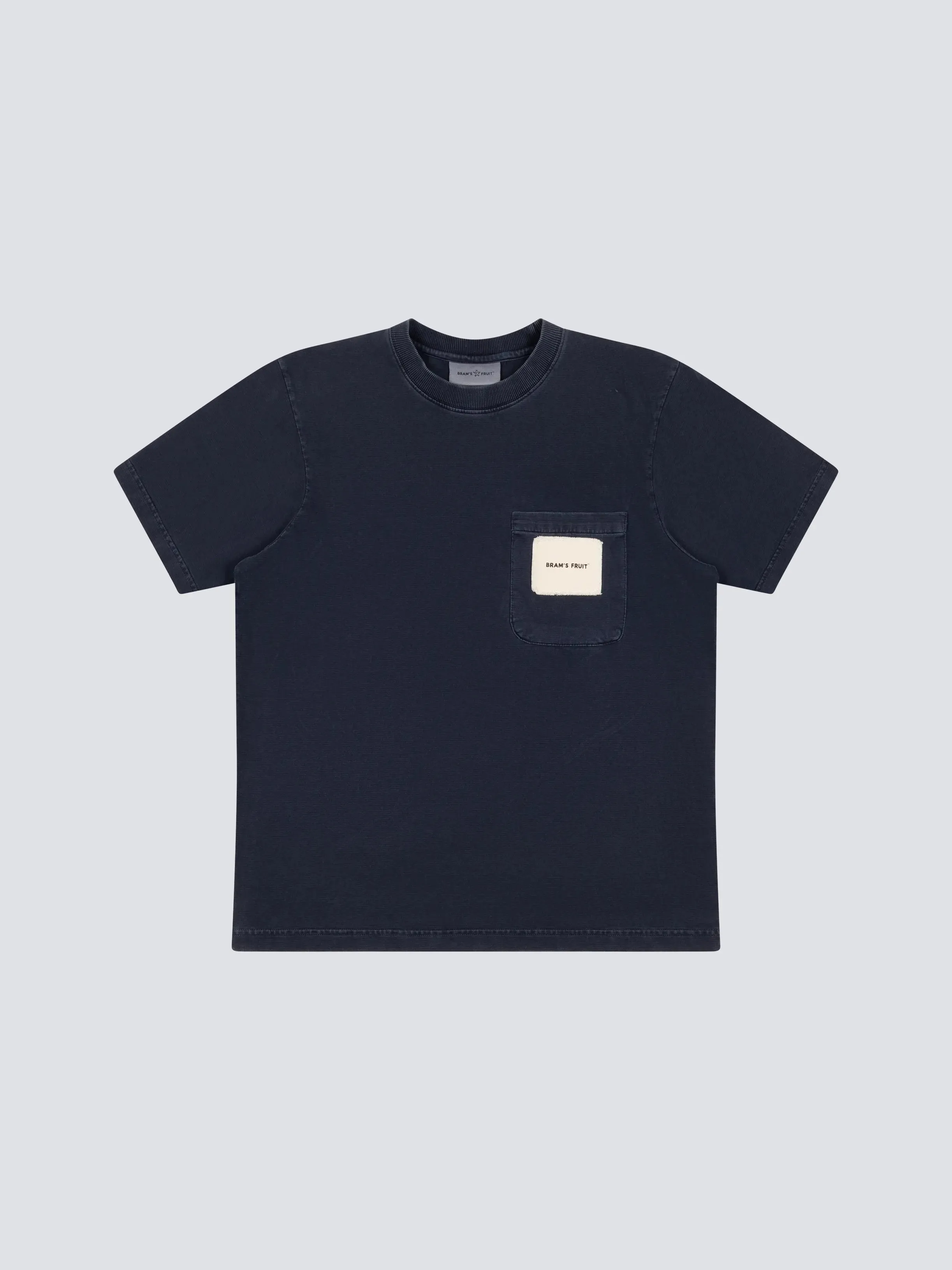 Chest Pocket T-shirt - Washed Midnight Blue sold by Bram's Fruit product image thumbnail 5