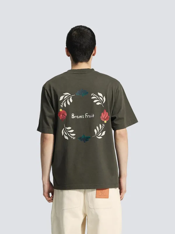 Flora T-shirt - Solid Charcoal Black sold by Bram's Fruit