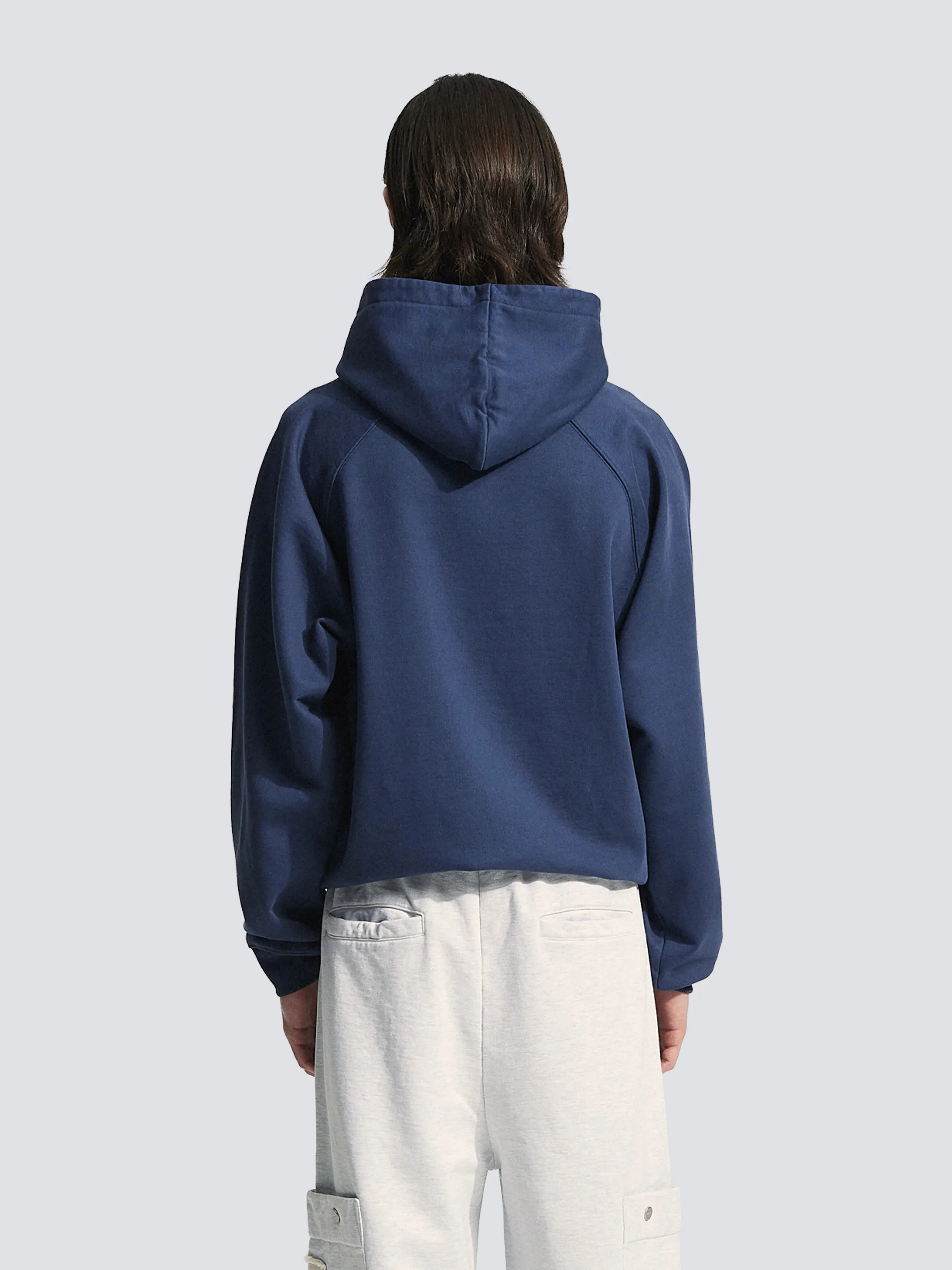 "F*ck Off I'm Gardening" Raglan Hoodie- Solid Midnight Blue sold by Bram's Fruit product image thumbnail 3