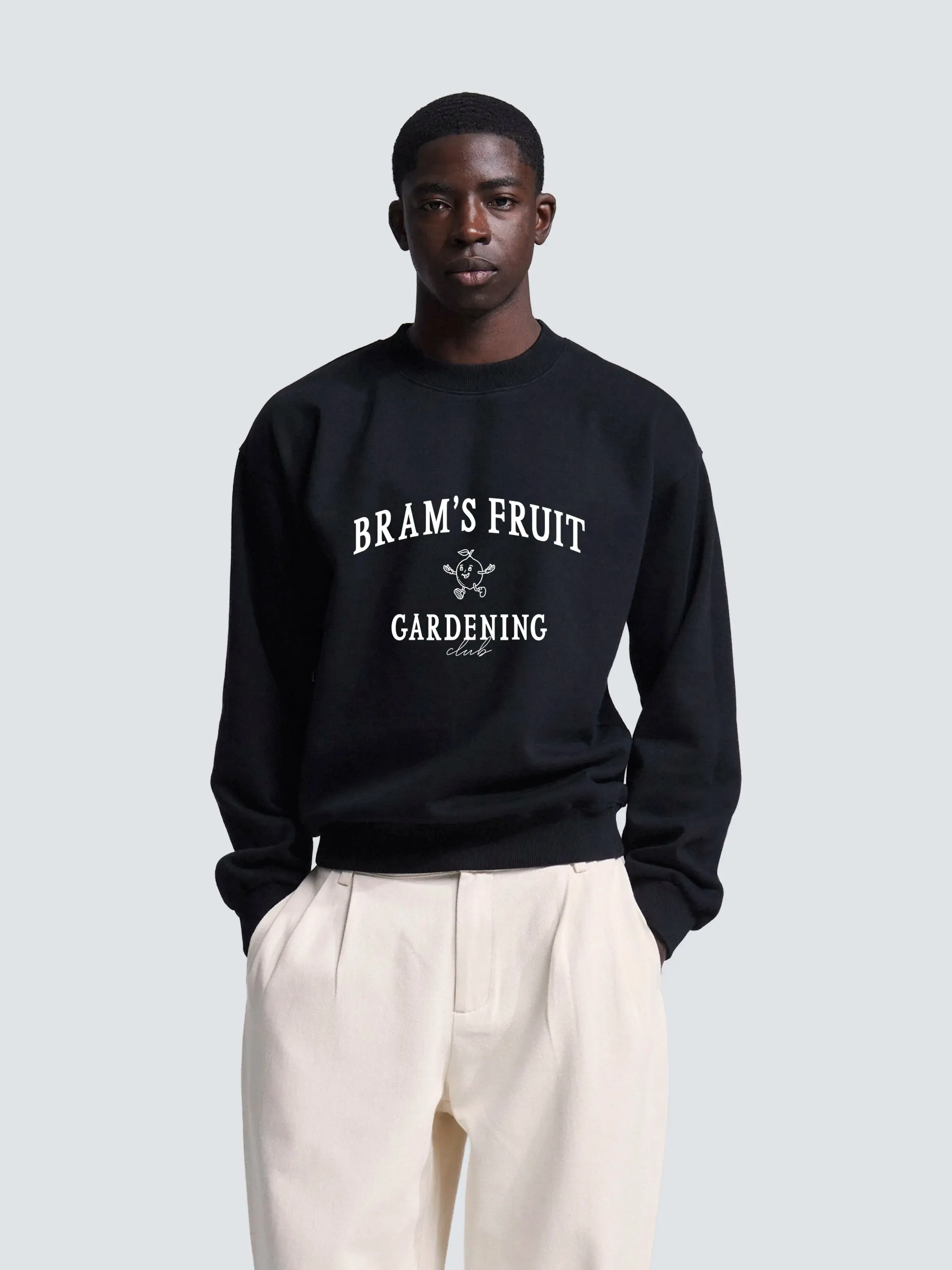 Gardening Club Crewneck - Black sold by Bram's Fruit