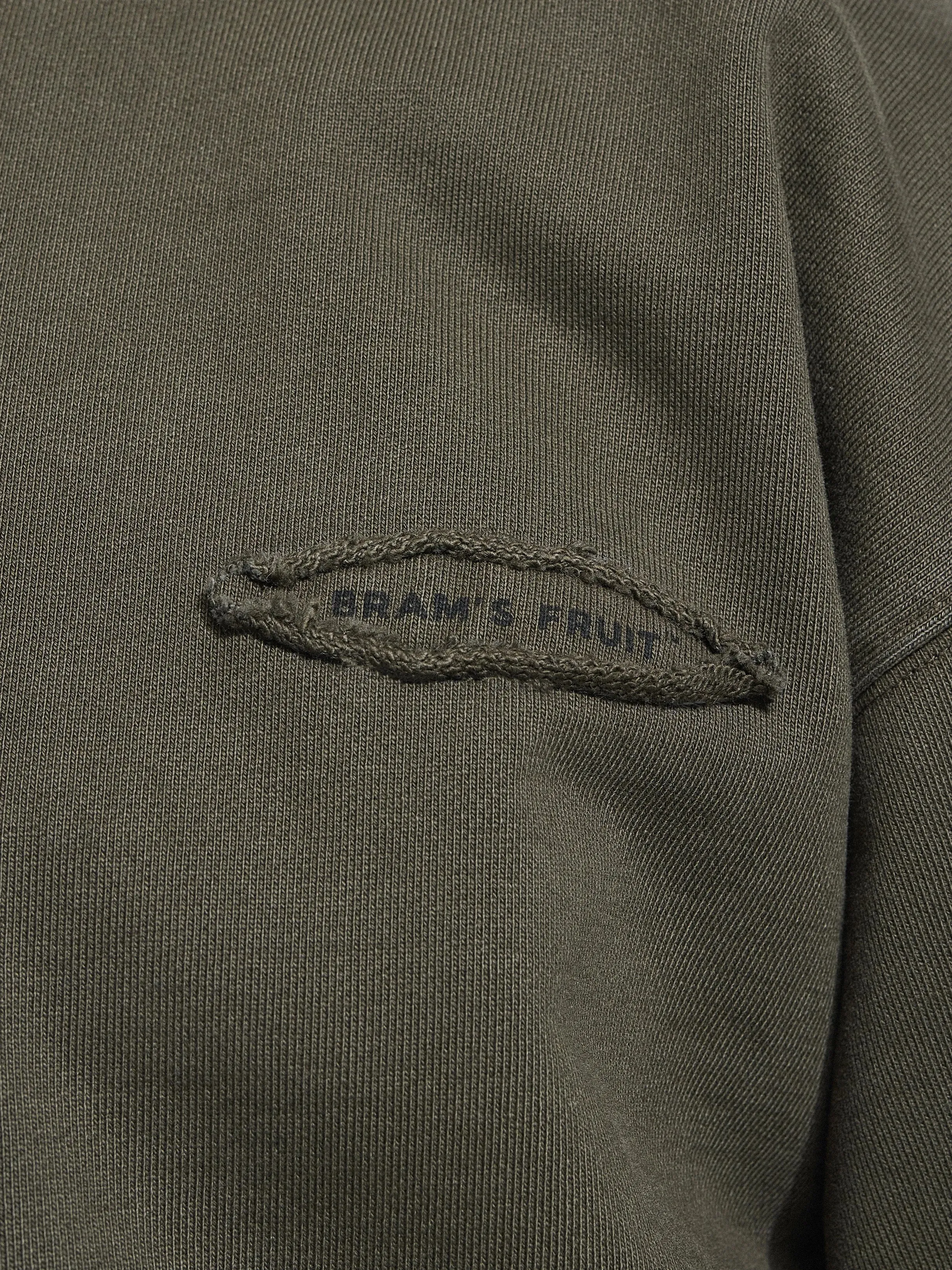 Cut & Sew “F*ck Off I'm Gardening” Crewneck - Washed Charcoal Black sold by Bram's Fruit product image thumbnail 4