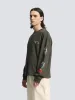 Flora Longsleeve - Solid Charcoal Black sold by Bram's Fruit