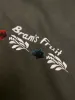 Flora Longsleeve - Solid Charcoal Black sold by Bram's Fruit