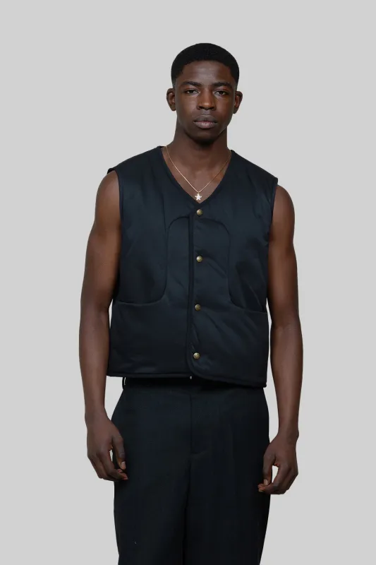Tuscan Vest - Black sold by Bram's Fruit