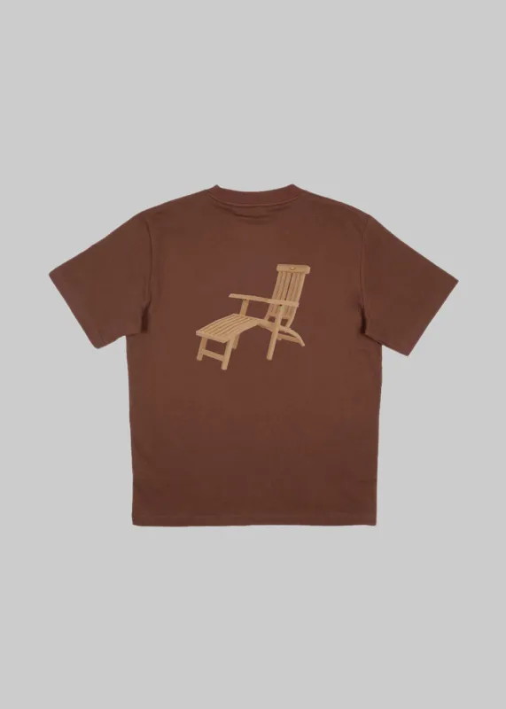 Deck Chair T-shirt - Brown sold by Bram's Fruit