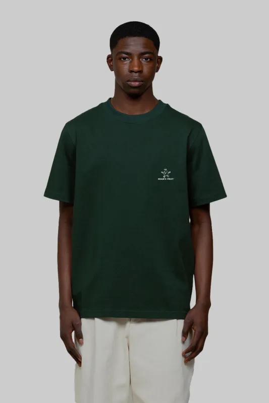 Lemon Outline T-shirt - Green sold by Bram's Fruit