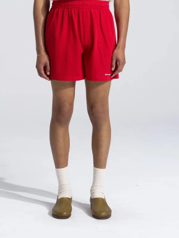 Mesh Shorts - Red sold by Bram's Fruit