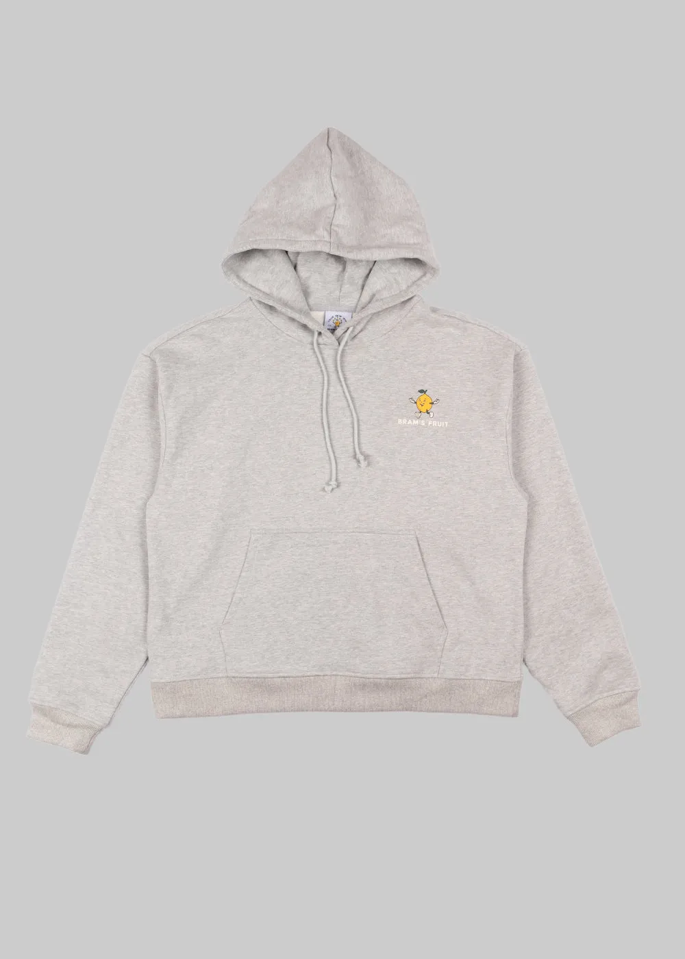 Lemon Hoodie - Grey sold by Bram's Fruit