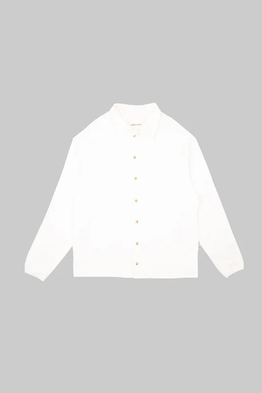 Rib Shirt - White sold by Bram's Fruit