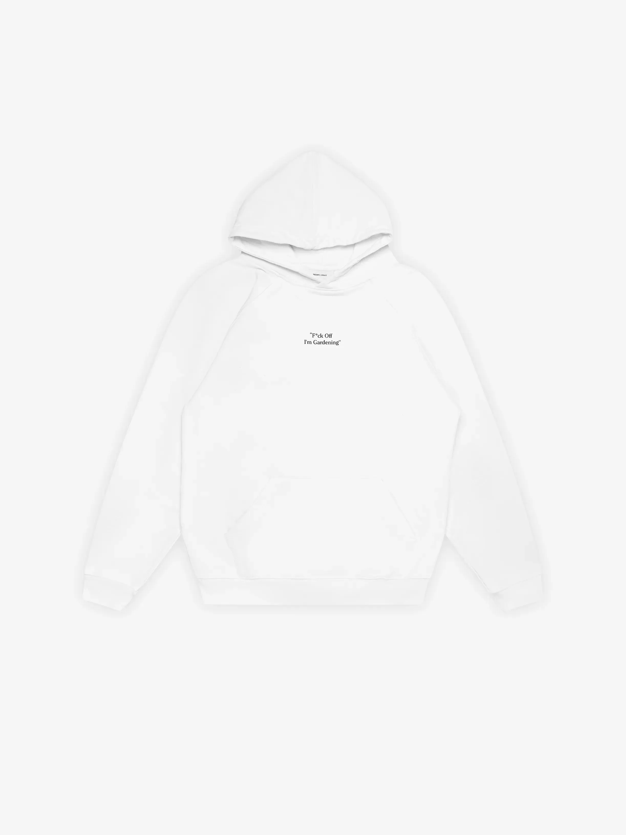 F*ck Off I'm Gardening Raglan Hoodie - Off White sold by Bram's Fruit product image thumbnail 4