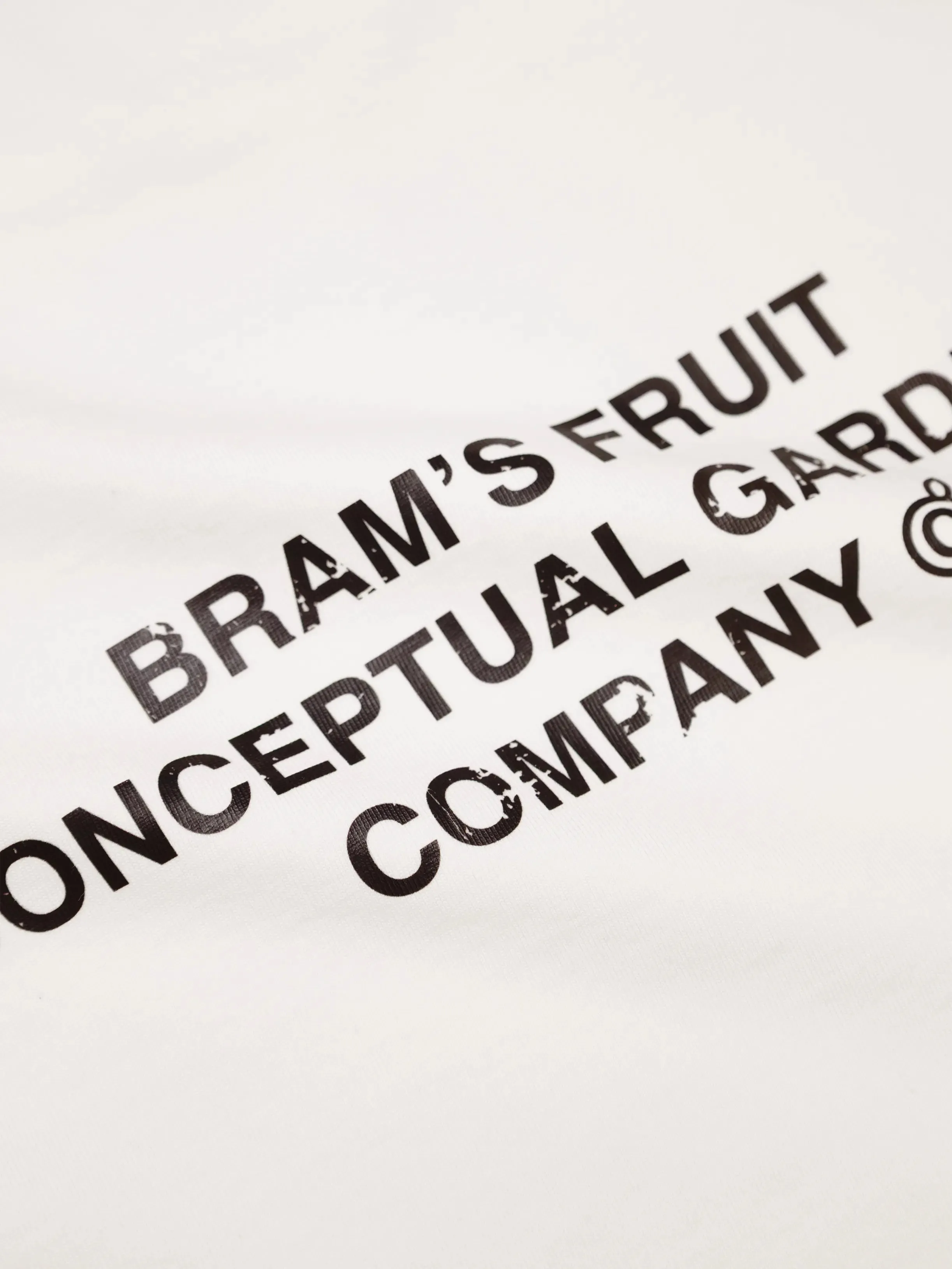 Stamp Inside Out T-shirt - White sold by Bram's Fruit product image thumbnail 3