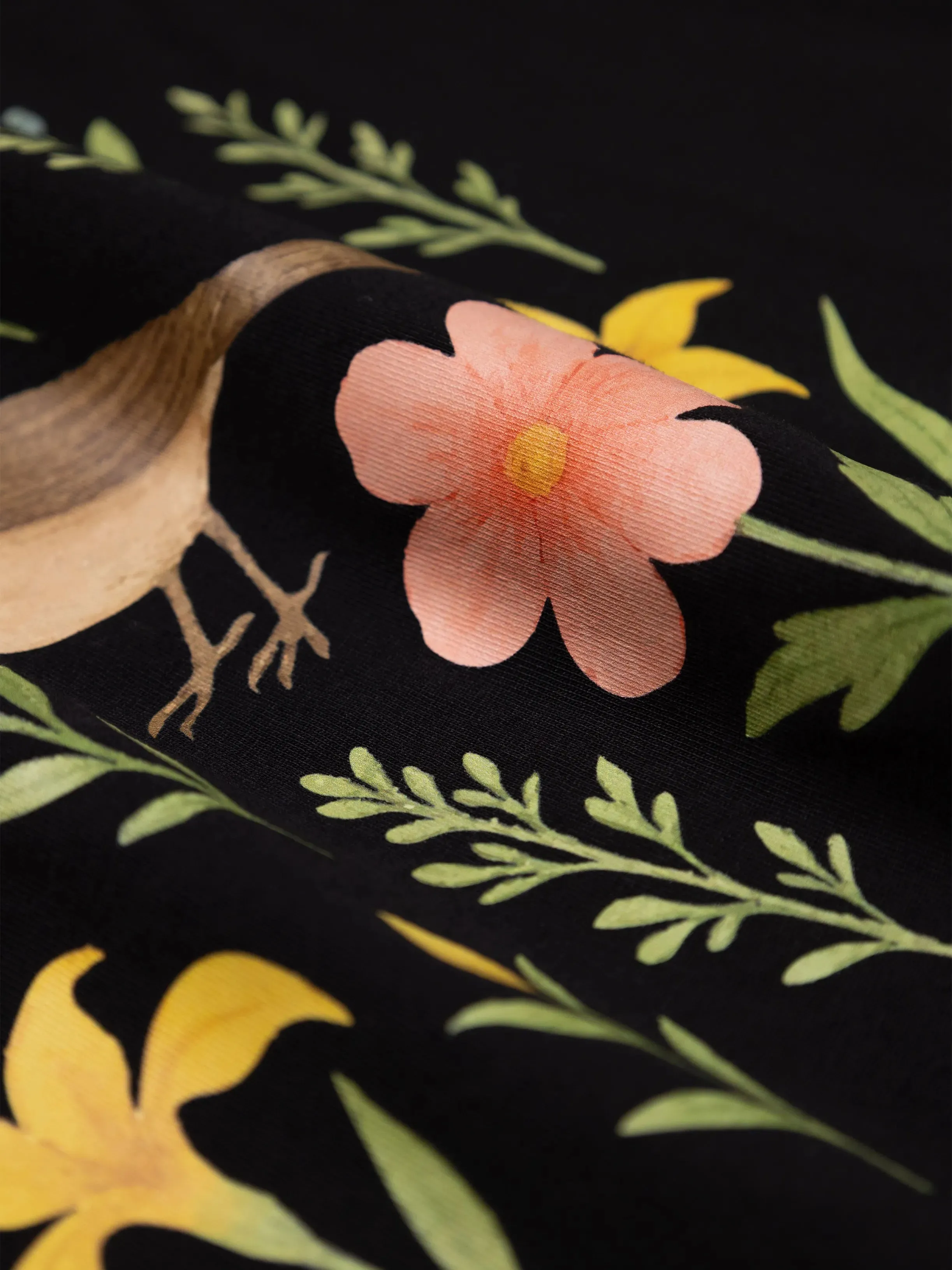 Robin T-shirt - Black sold by Bram's Fruit product image thumbnail 5