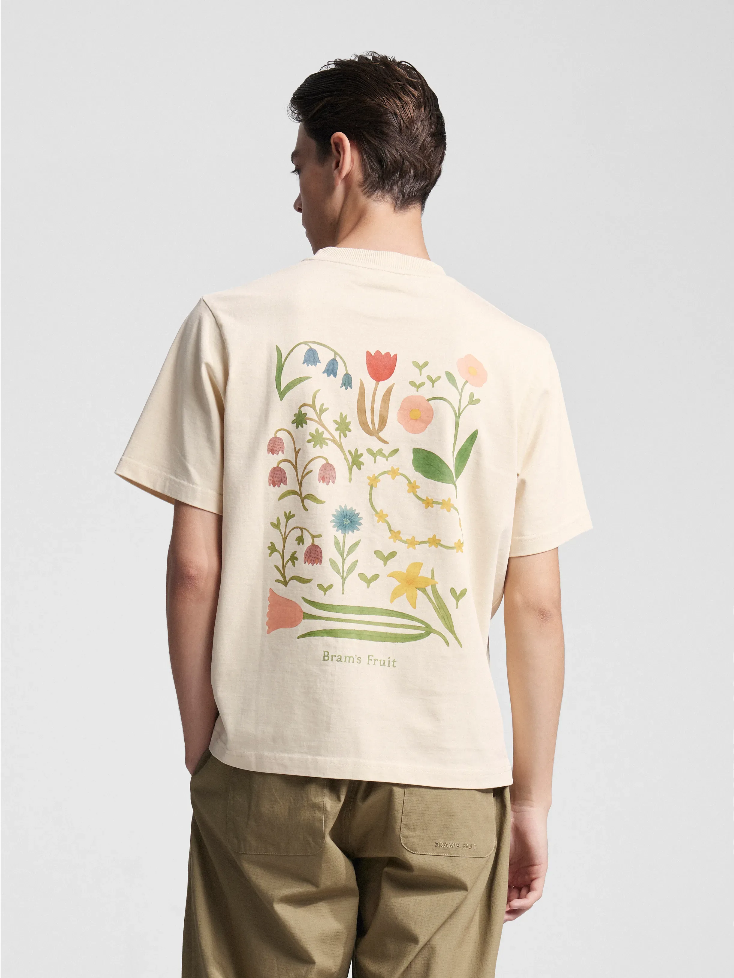 Botanical T-shirt - Beige sold by Bram's Fruit