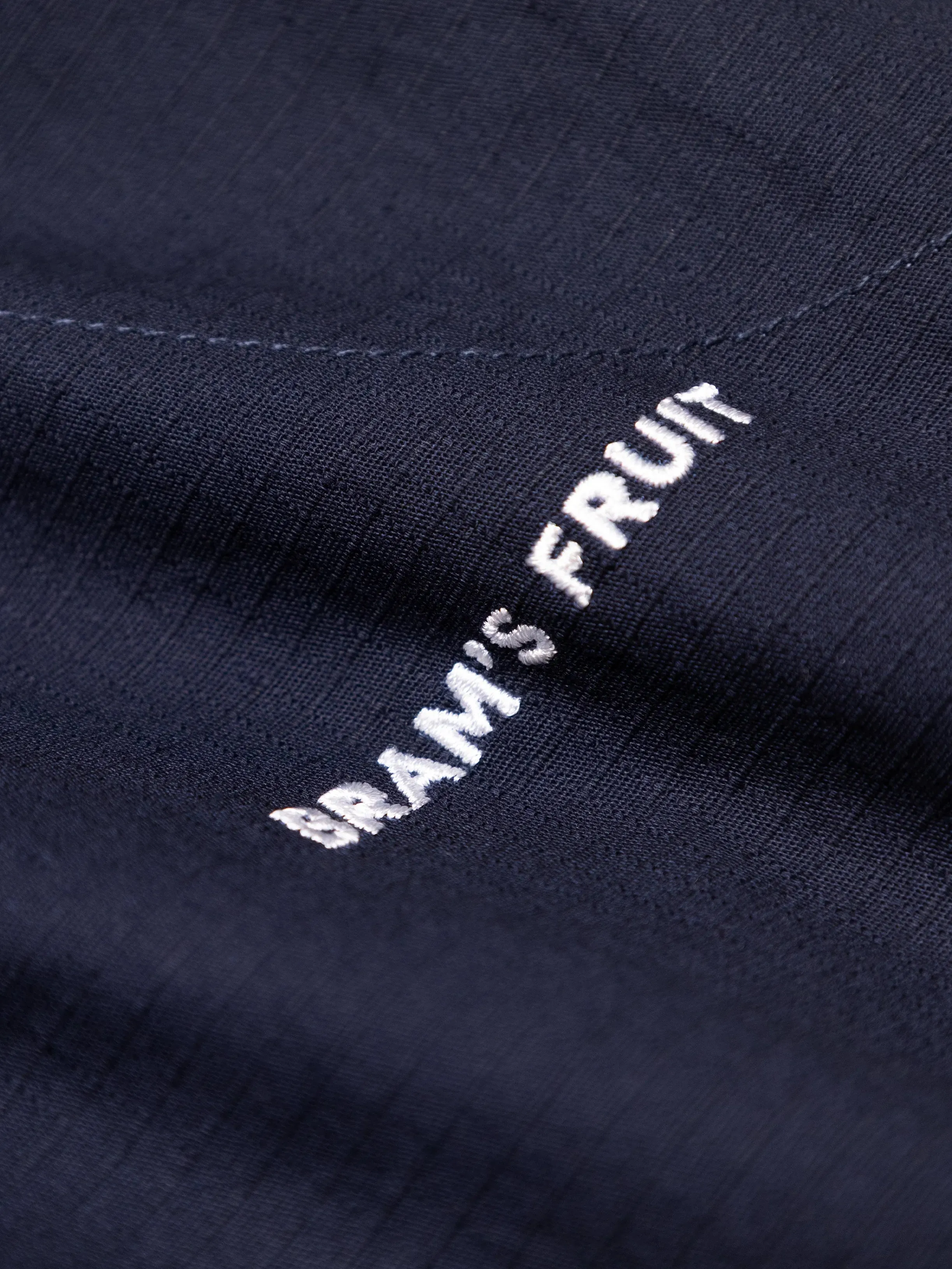 Ripstop Text Logo Shorts - Navy sold by Bram's Fruit product image thumbnail 3