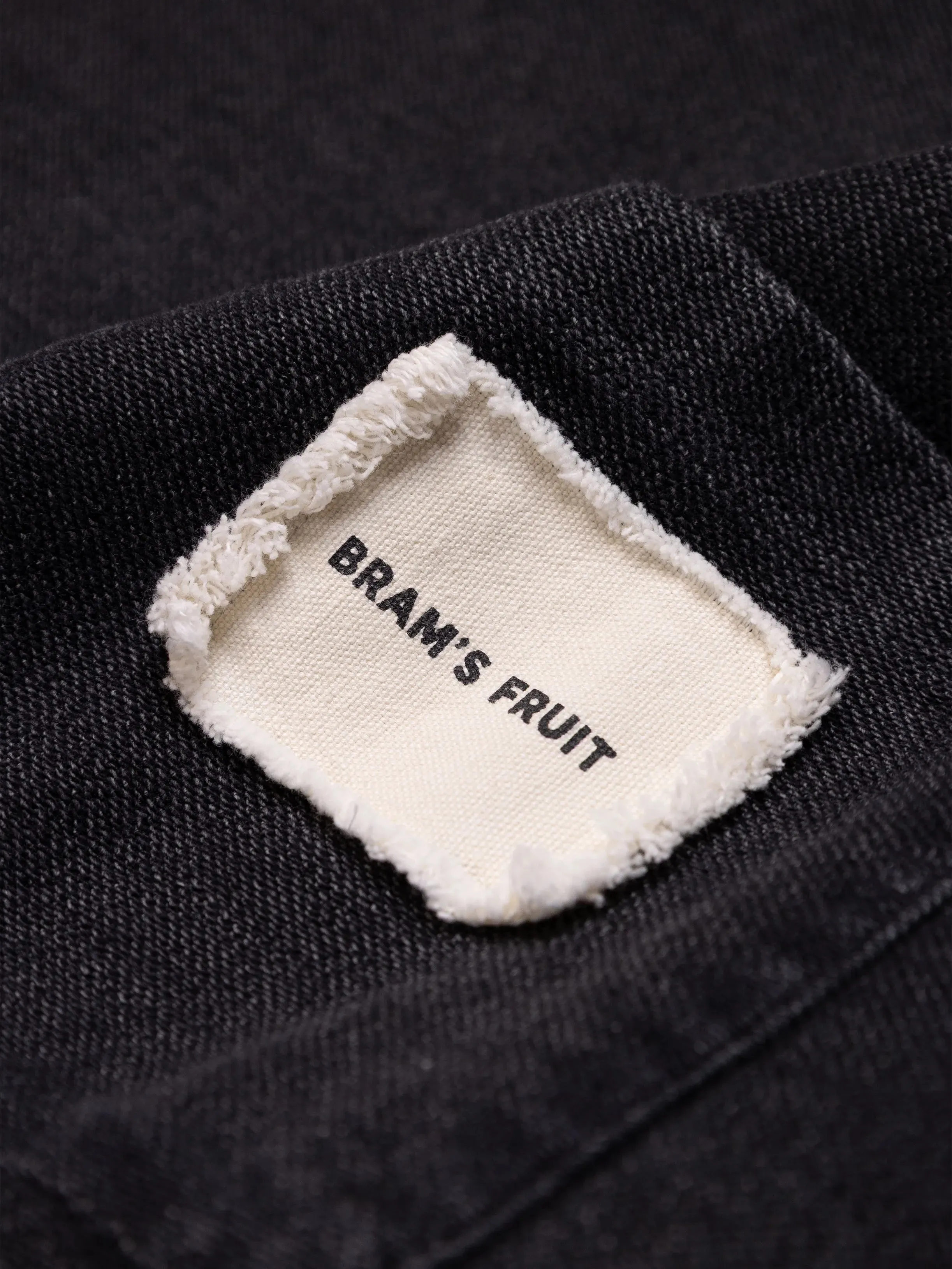 Chest Pocket Crewneck - Washed Charcoal Black sold by Bram's Fruit product image thumbnail 4