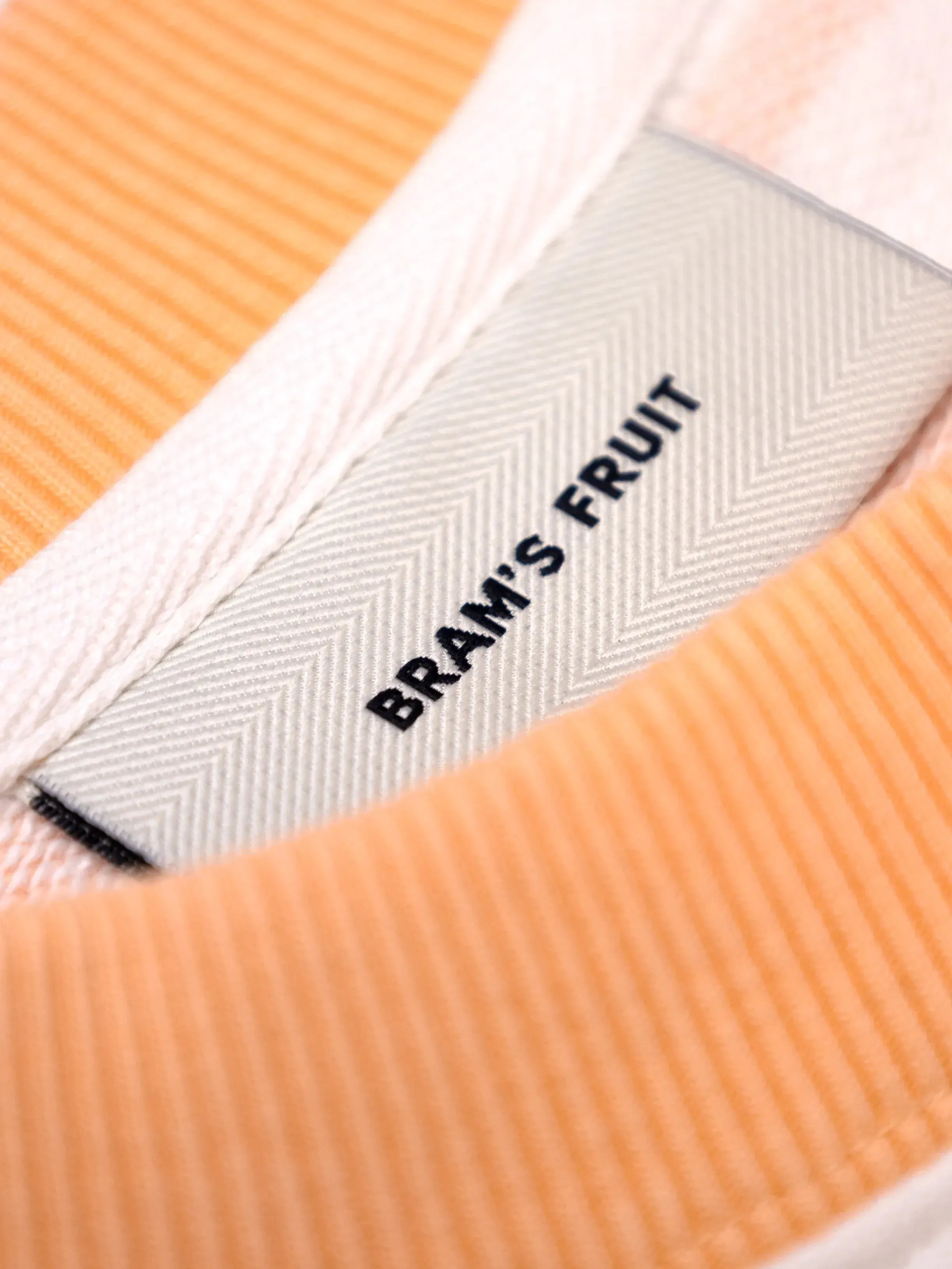 Varsity Striped T-shirt - Orange sold by Bram's Fruit product image thumbnail 4