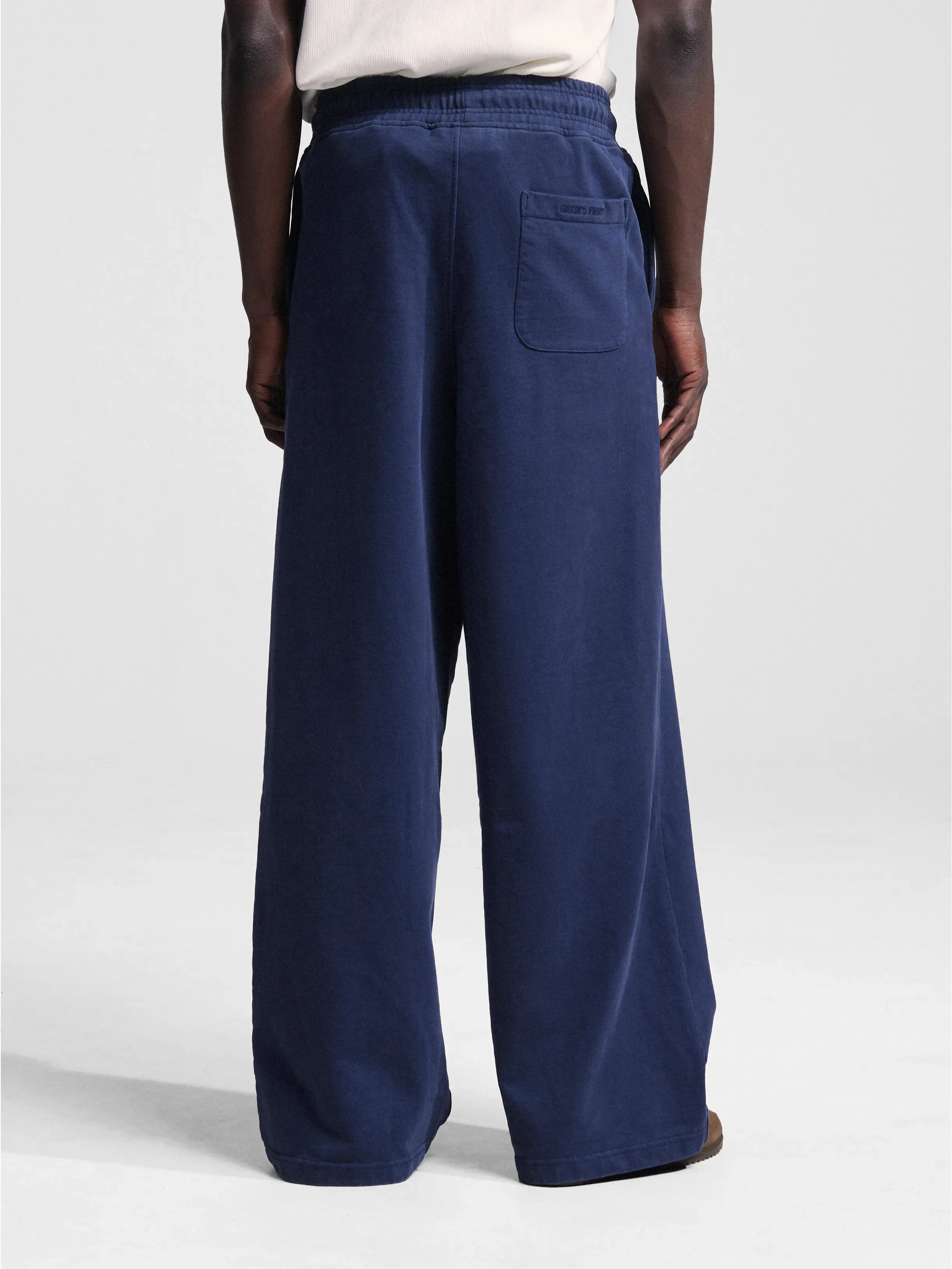 Script Logo Sweatpants - Midnight Blue sold by Bram's Fruit product image thumbnail 2