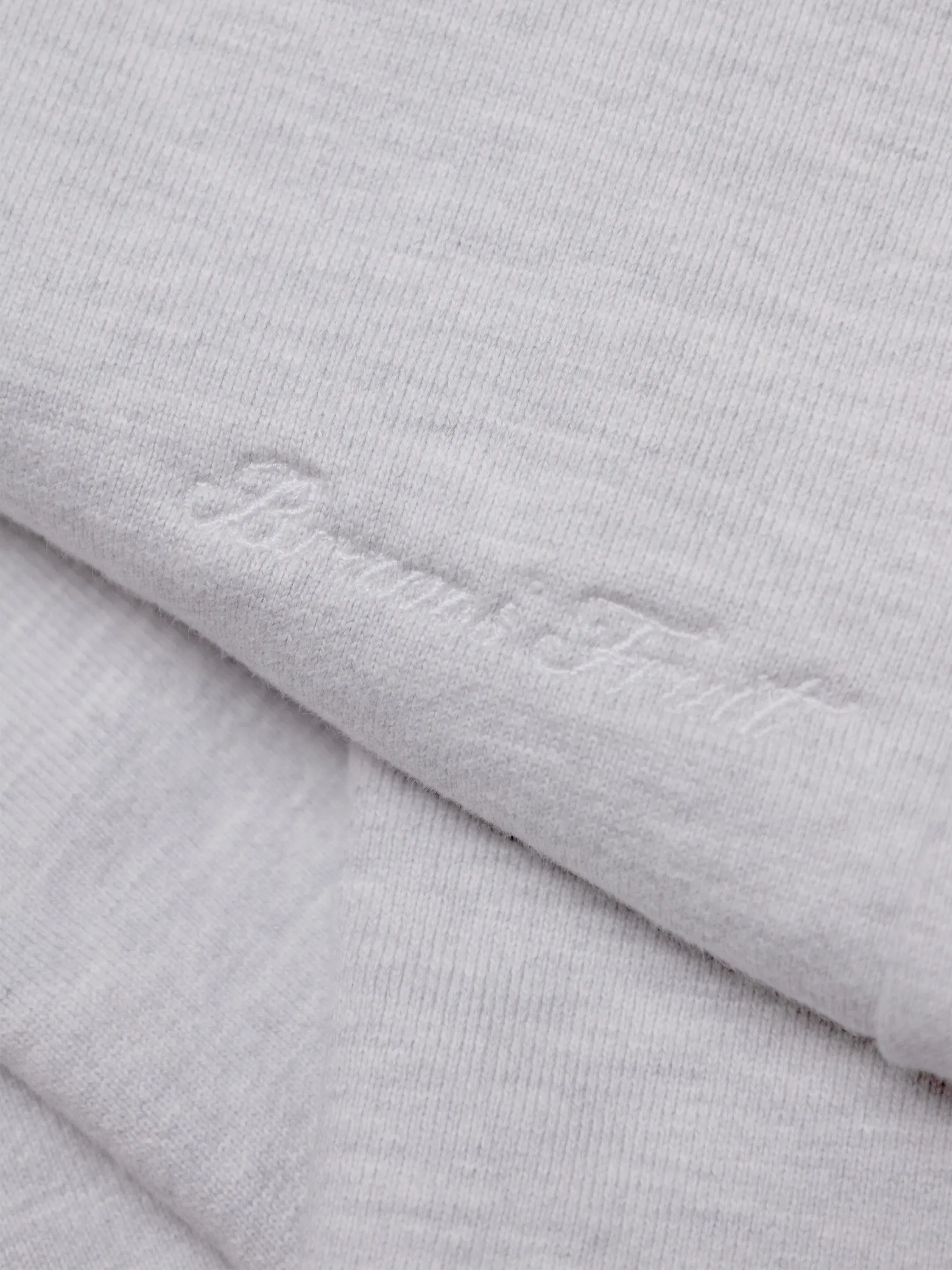 Script Logo Sweatpants - Grey Melange sold by Bram's Fruit product image thumbnail 3