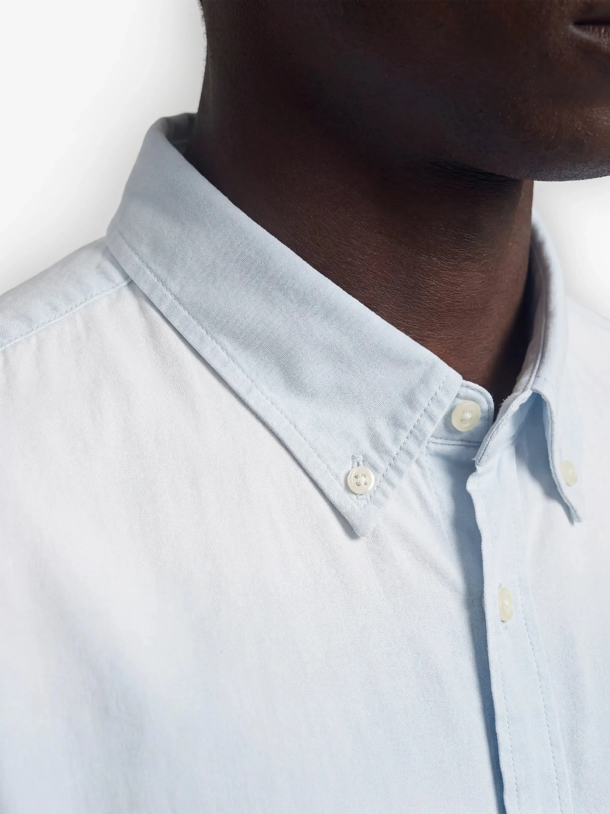 Script Logo Shirt Longsleeve - Blueberry Blue sold by Bram's Fruit product image thumbnail 4