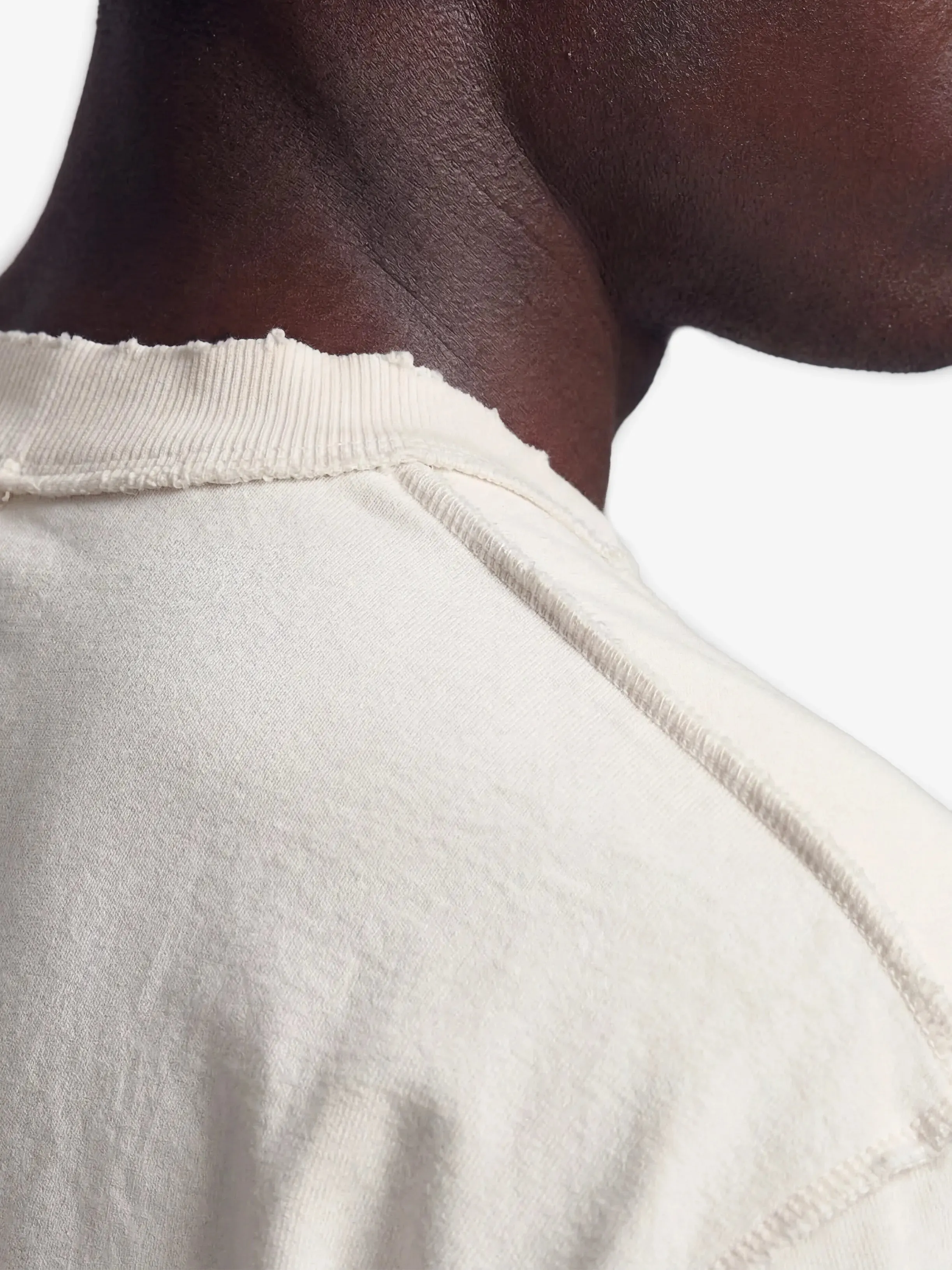 Distressed Leaf Longsleeve - Off White sold by Bram's Fruit product image thumbnail 4
