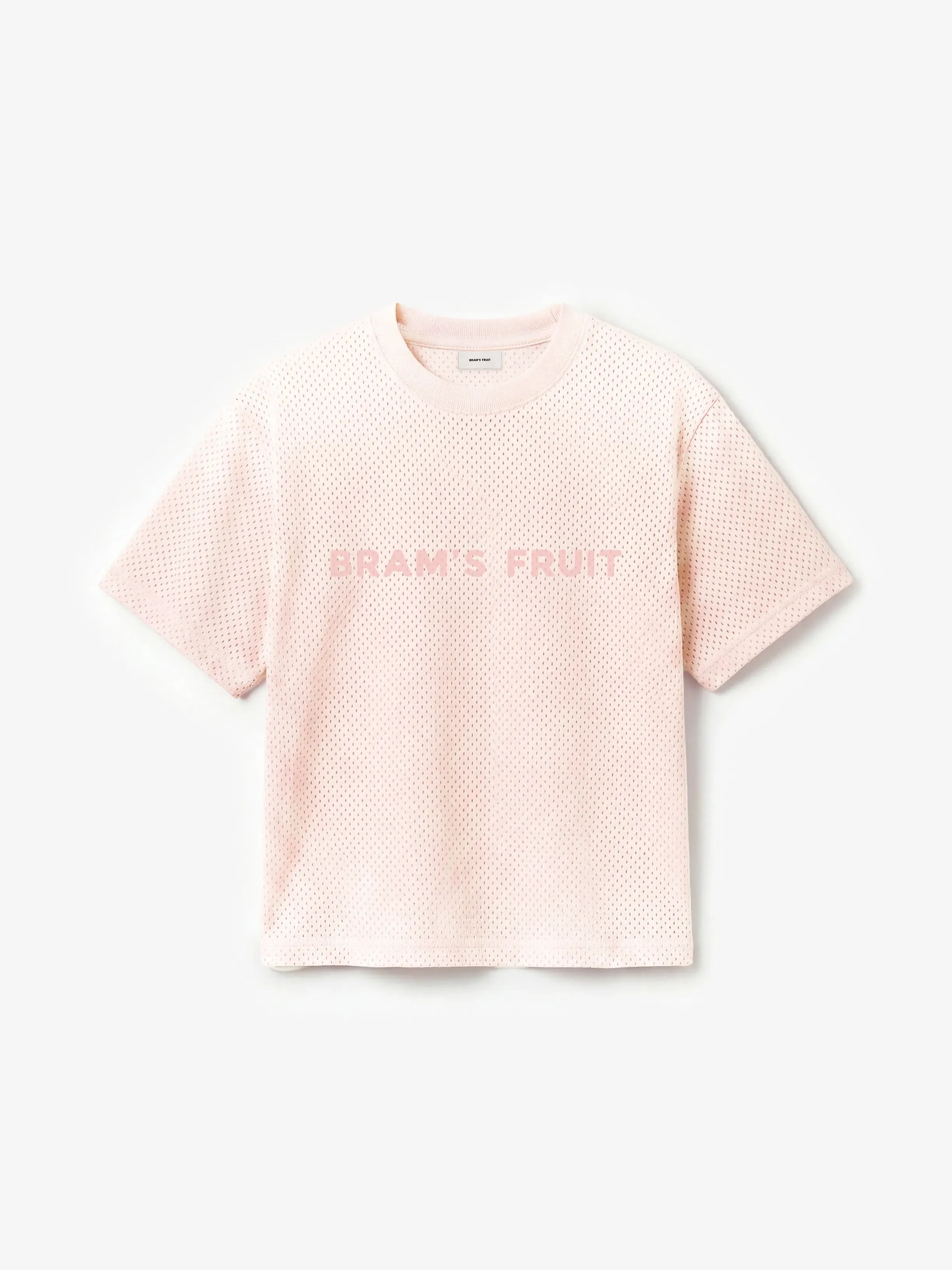 Mesh Logo T-shirt - Strawberry Milkshake Pink sold by Bram's Fruit product image thumbnail 4