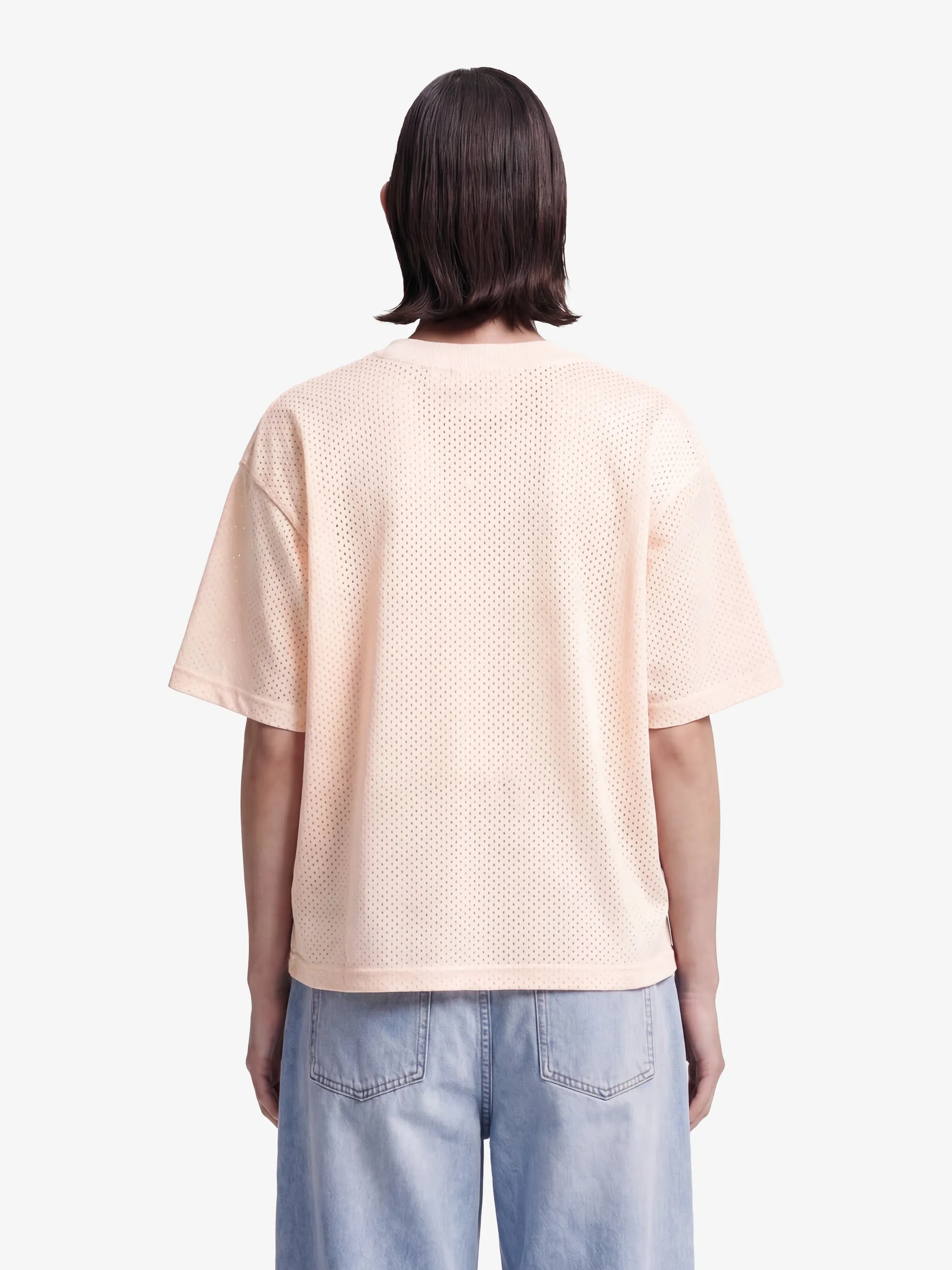 Mesh Logo T-shirt - Strawberry Milkshake Pink sold by Bram's Fruit product image thumbnail 3