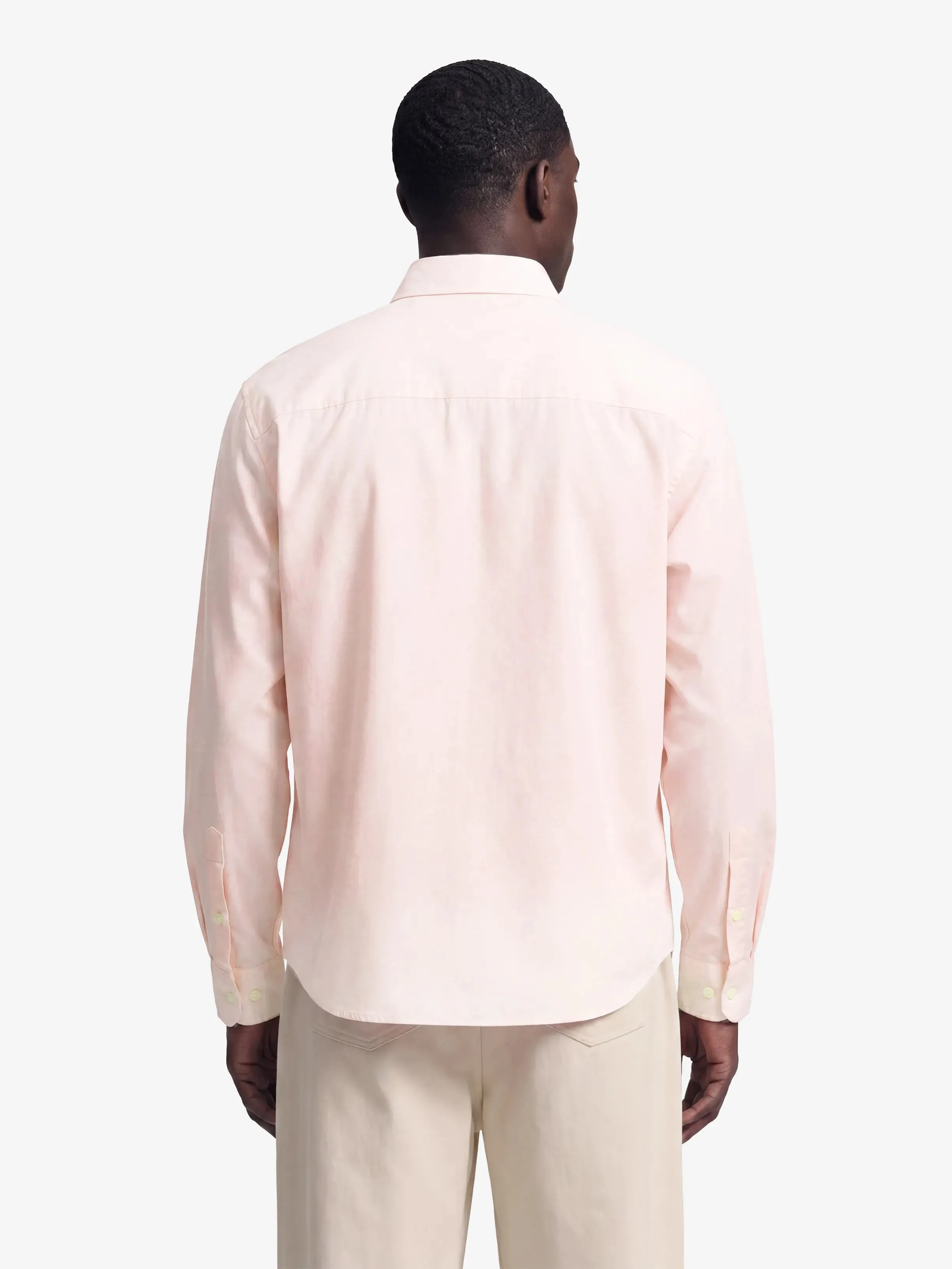 Script Logo Shirt Longsleeve - Strawberry Milkshake Pink sold by Bram's Fruit product image thumbnail 2