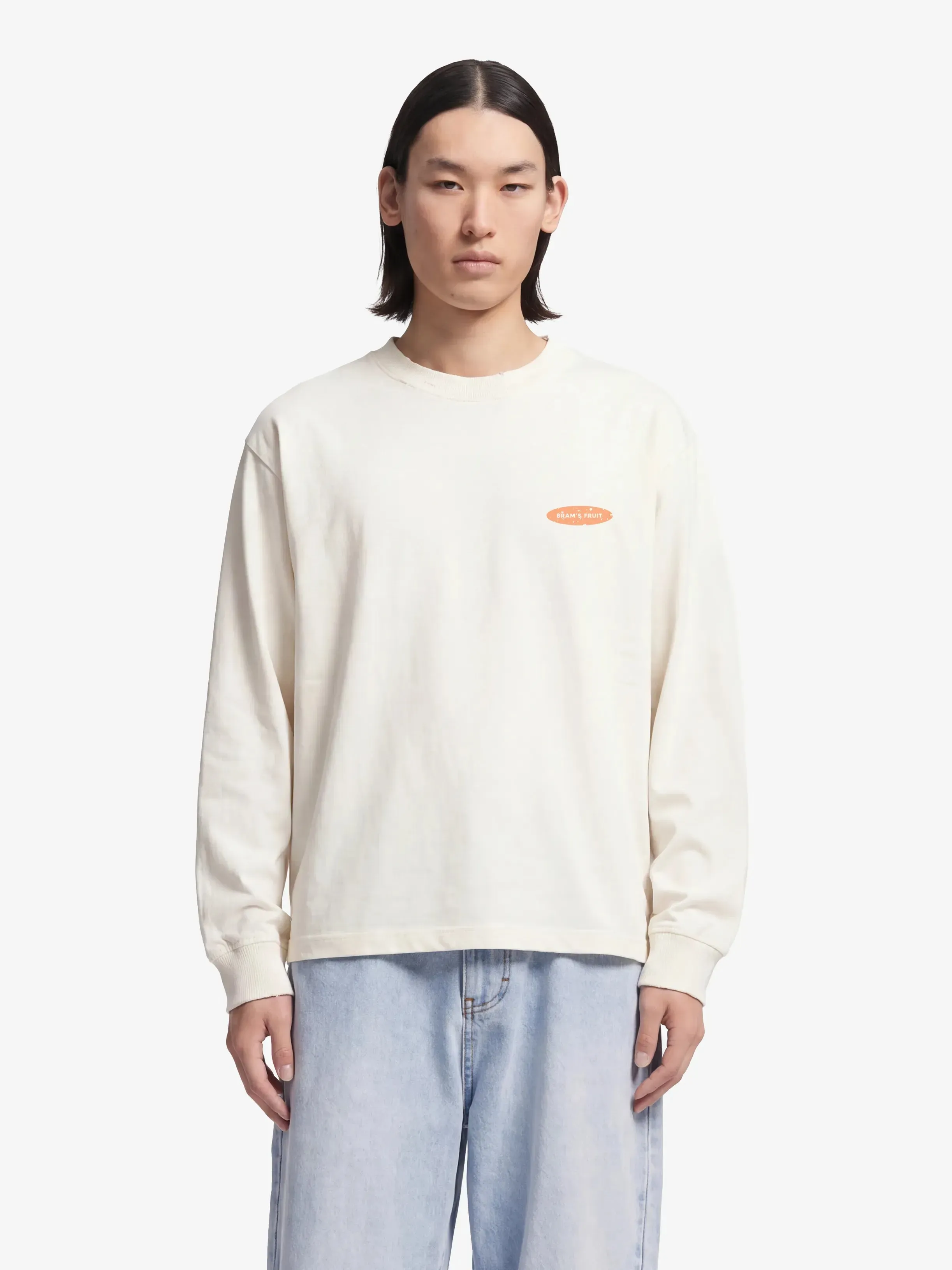 F*ck Off I'm Gardening Longsleeve Distressed - World Cup Orange sold by Bram's Fruit product image thumbnail 3