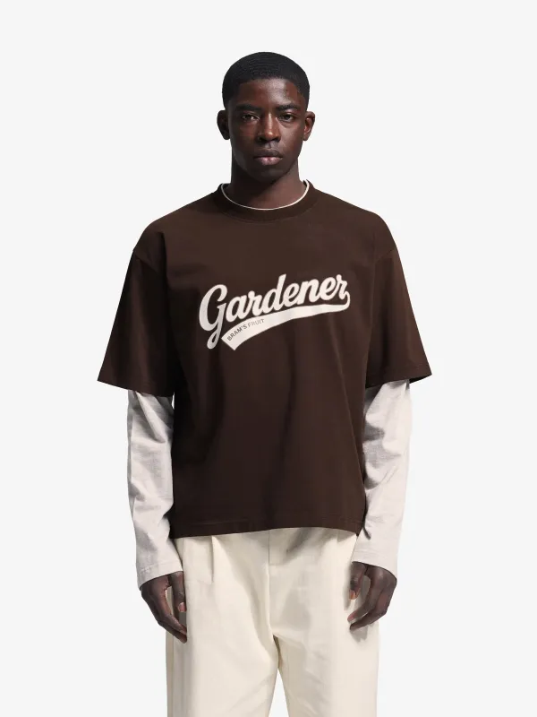 Double Layer T-shirt - Brown made by Bram's Fruit
