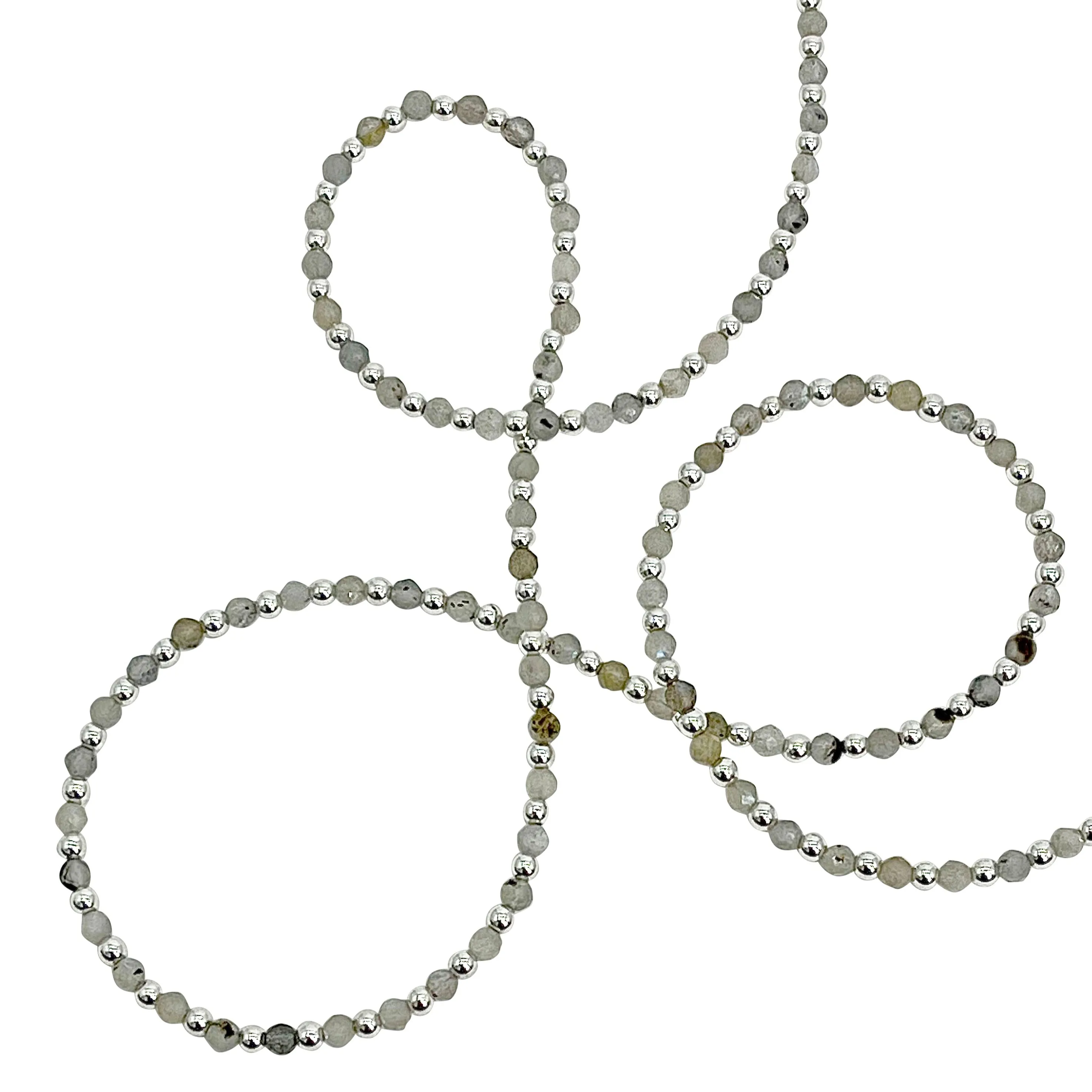 Labradorite & Hematite Wrap Necklace sold by MHART