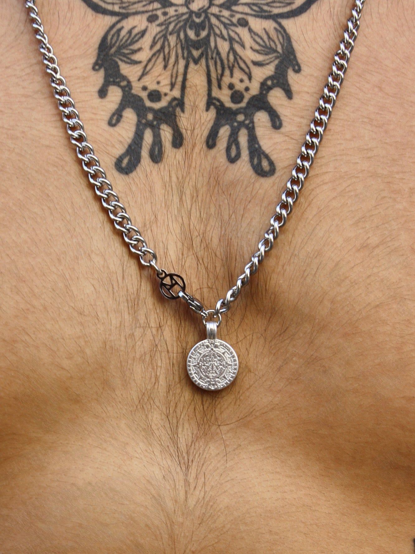 Long Chain Coin Necklace sold by MHART product image thumbnail 5