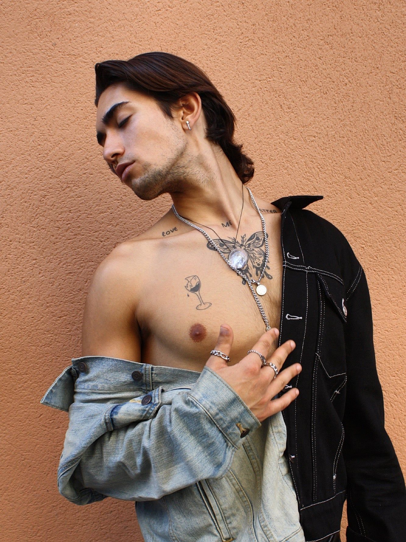 Long Chain Coin Necklace sold by MHART product image thumbnail 3