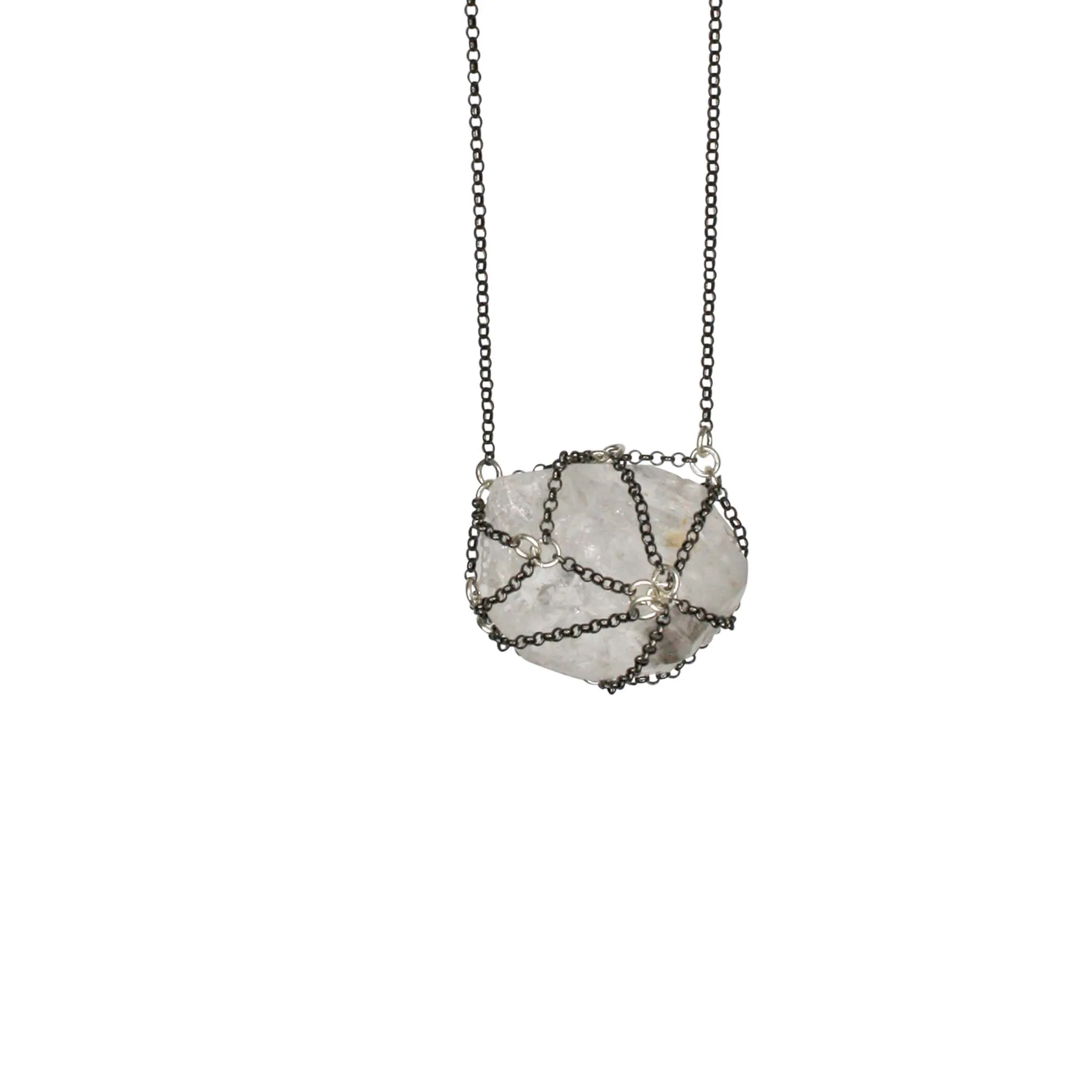 Caged Quartz Necklace sold by MHART product image thumbnail 2