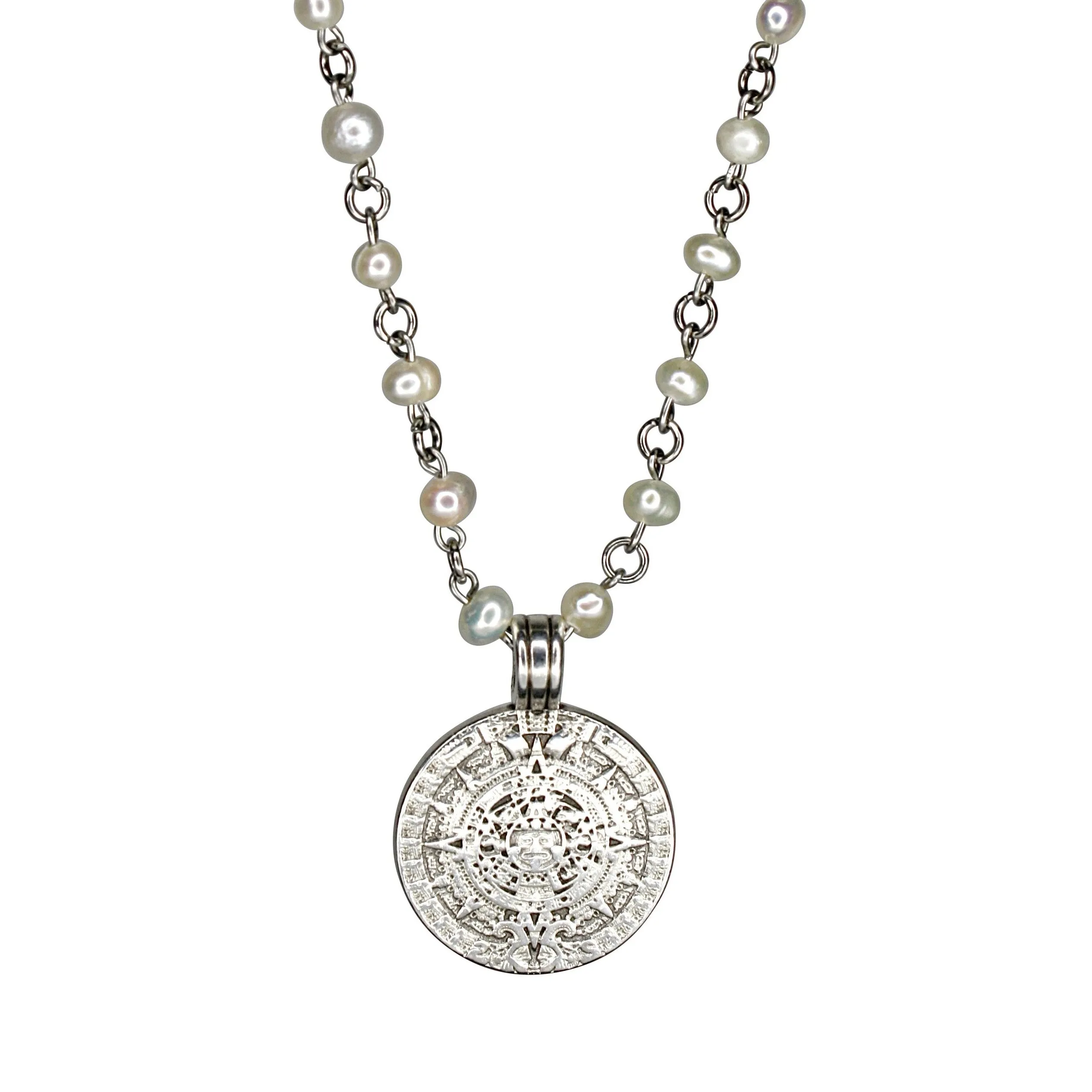 Pearl Coin Necklace sold by MHART