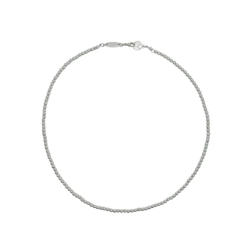 Silver Hematite Short Necklace sold by MHART