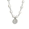 Pearl Coin Necklace sold by MHART