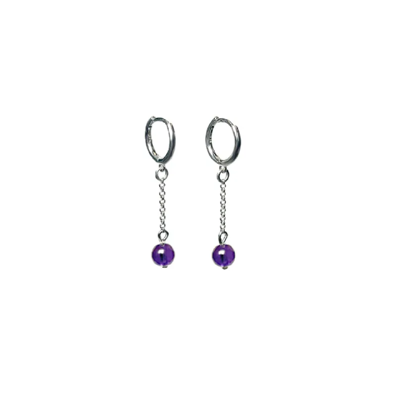 Amethyst Drop Earring sold by MHART