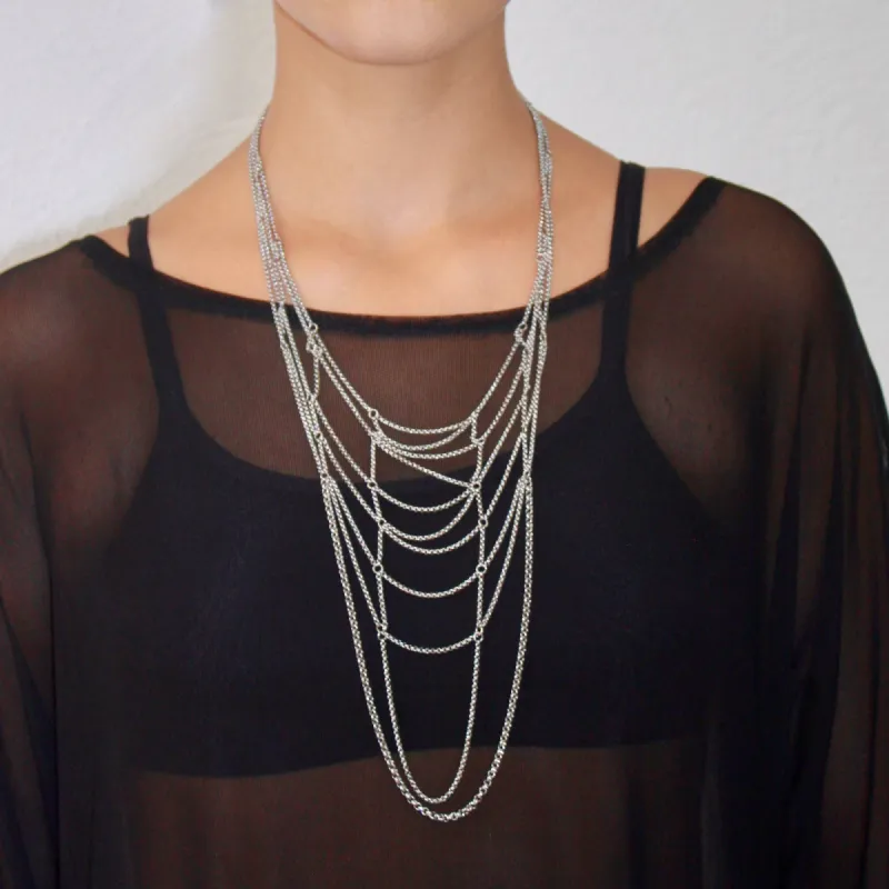 Web Chain Necklace sold by MHART