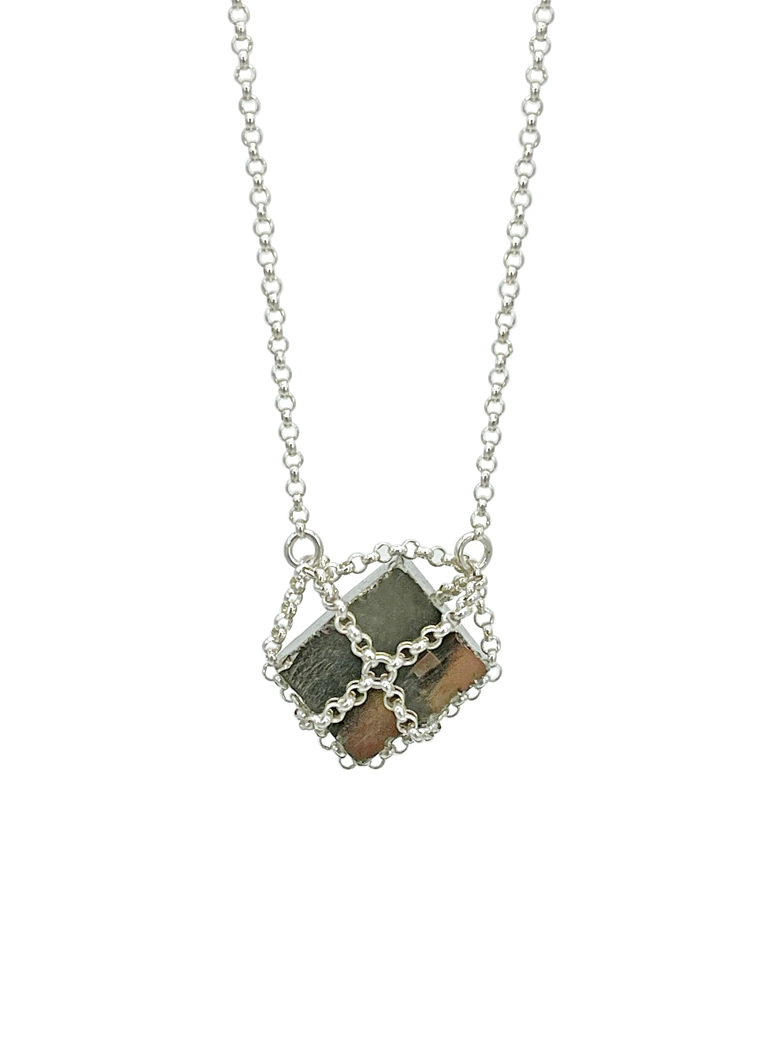 Cube Pyrite Pendant sold by MHART product image thumbnail 2